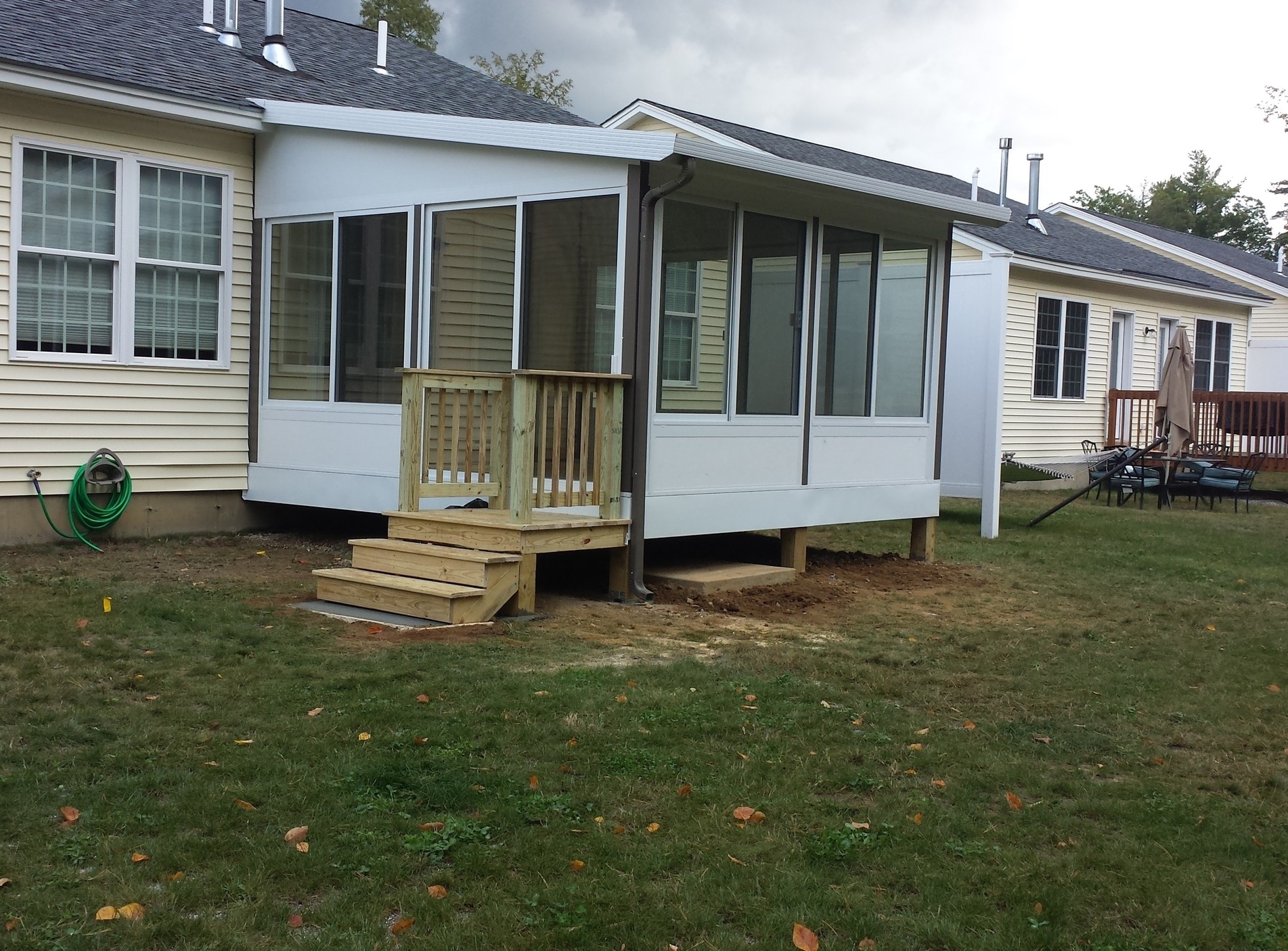 Sunroom addition - Danville, NH