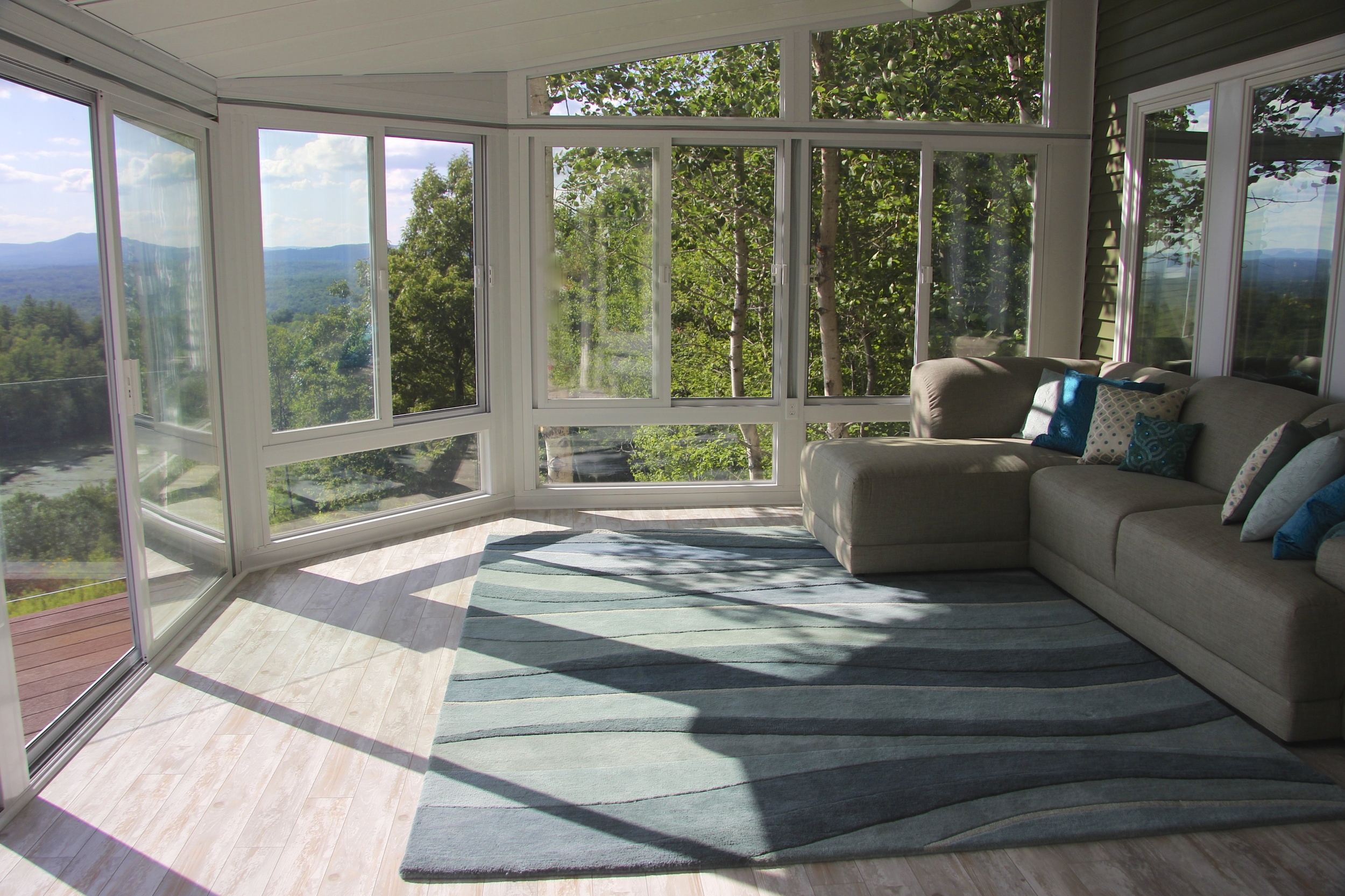 sunroom interior view