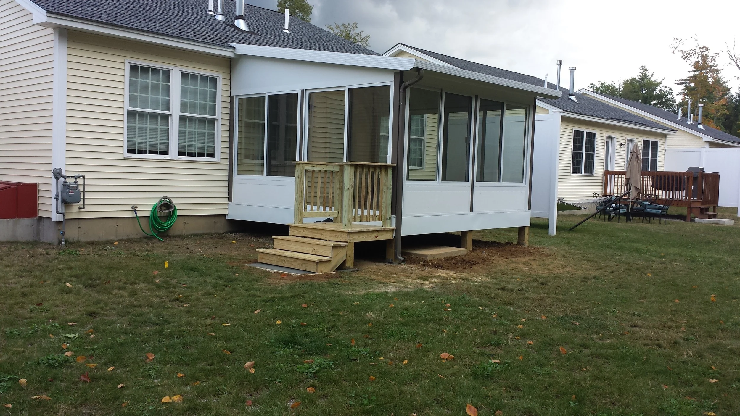 3-season studio sunroom