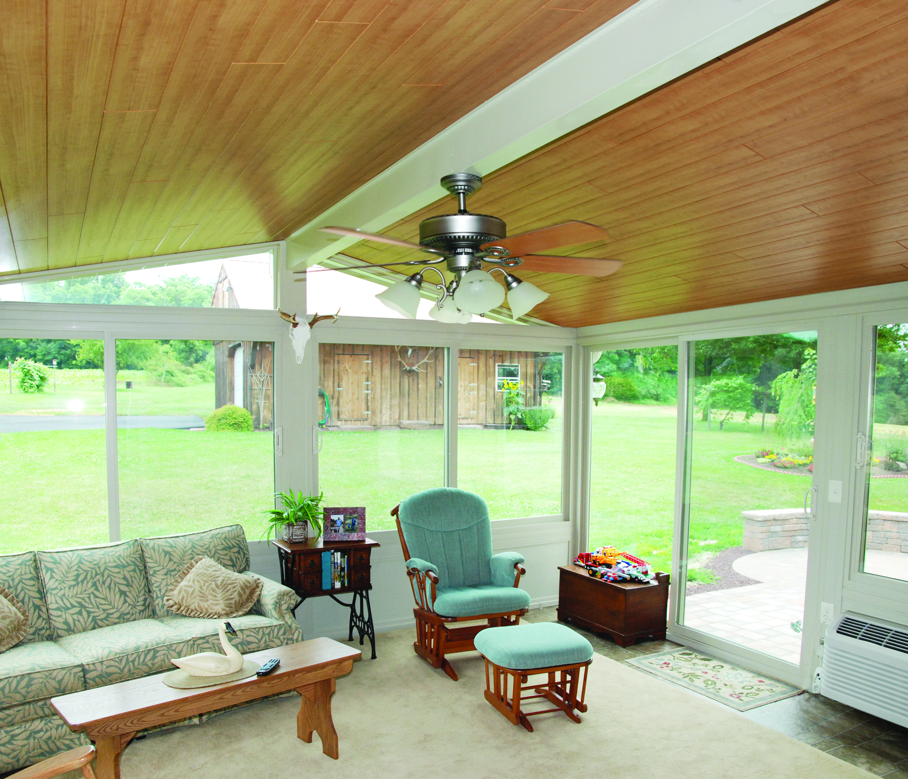 Sunroom ceiling 