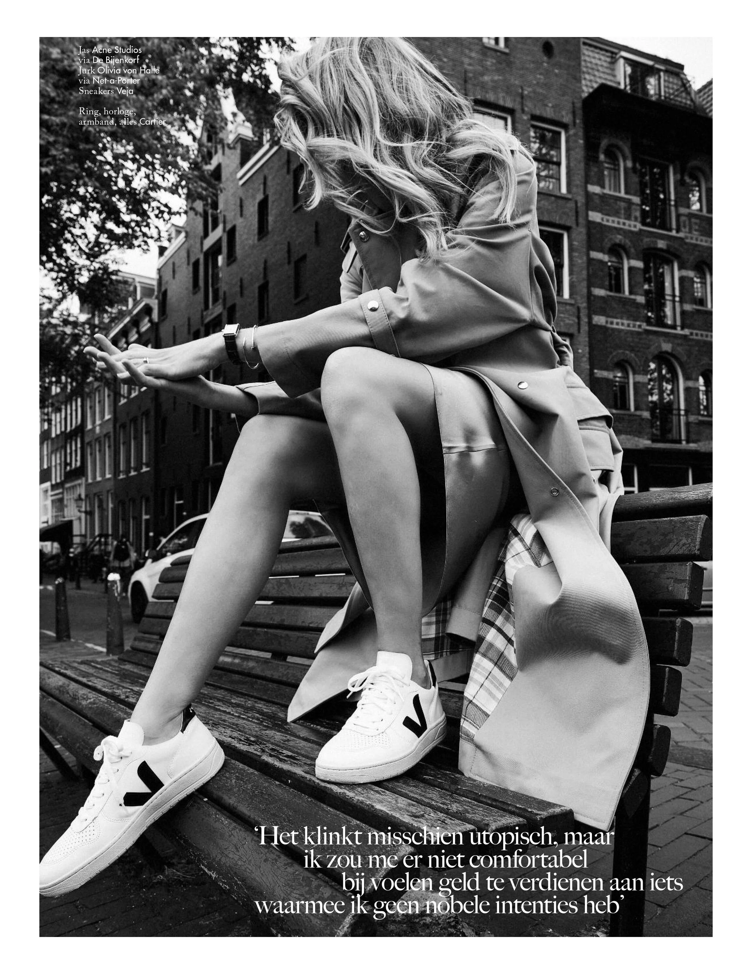 veja x vogue netherlands by zoe karssen