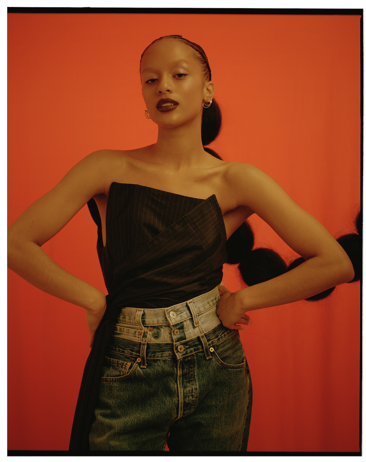 imani selina by julia marino for vogue netherlands