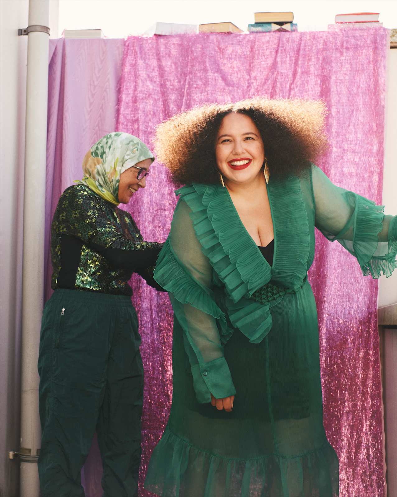 najate leklye and meryem slimani by maxime cardol