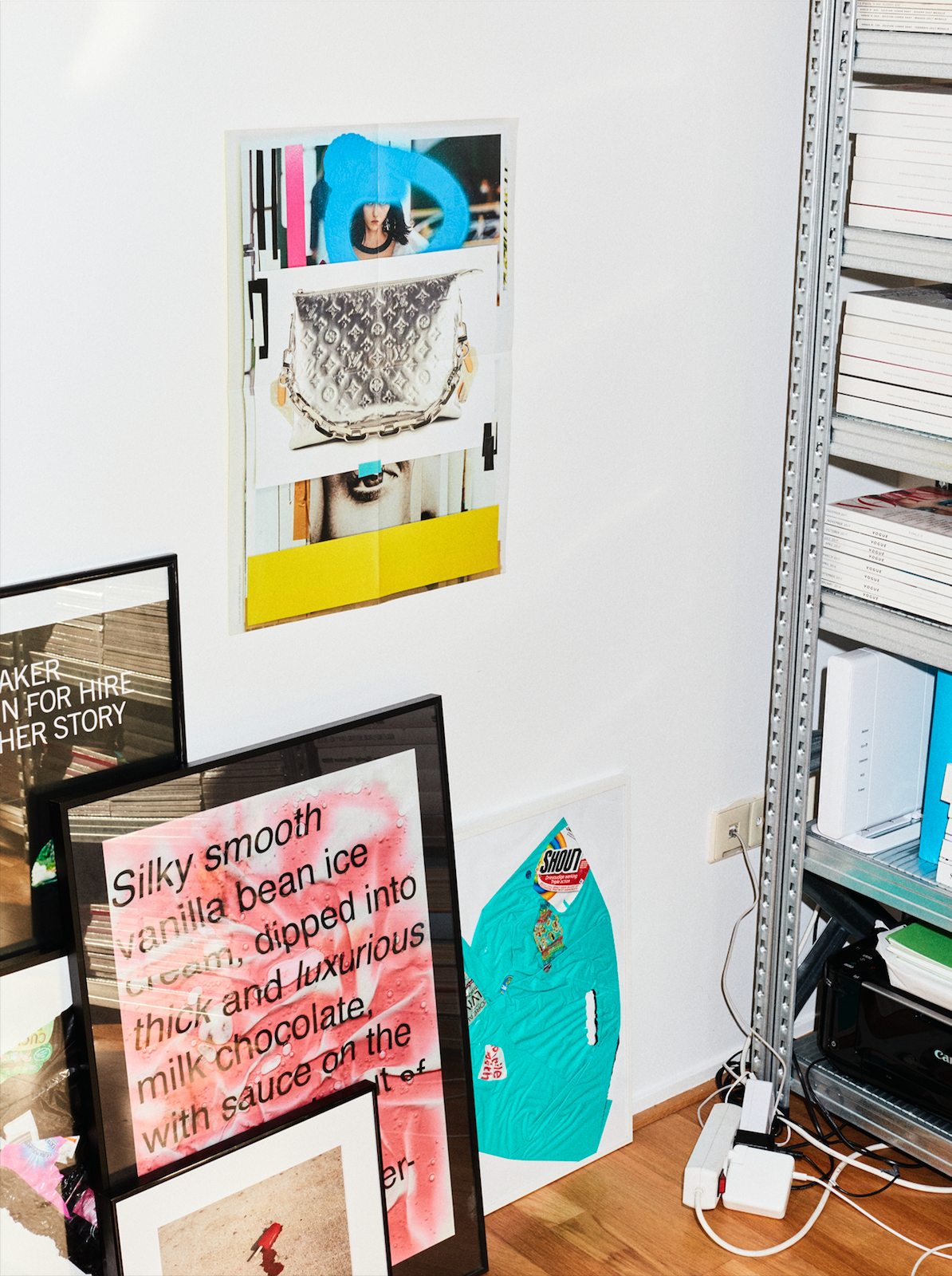 vogue netherlands poster by valentina vos