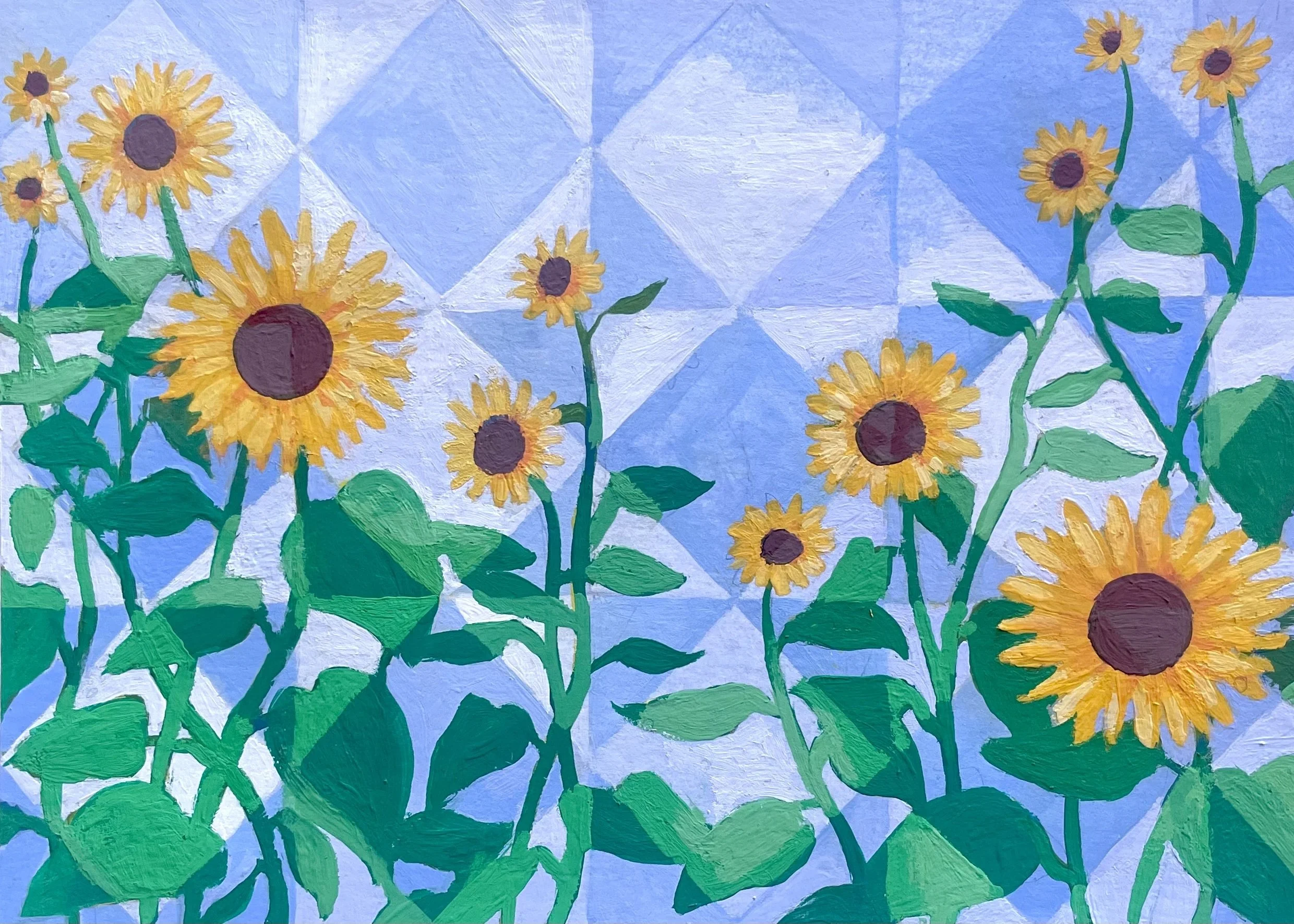 MaddyBuck_DeltaSunflowers_GouacheOnPaper.jpg