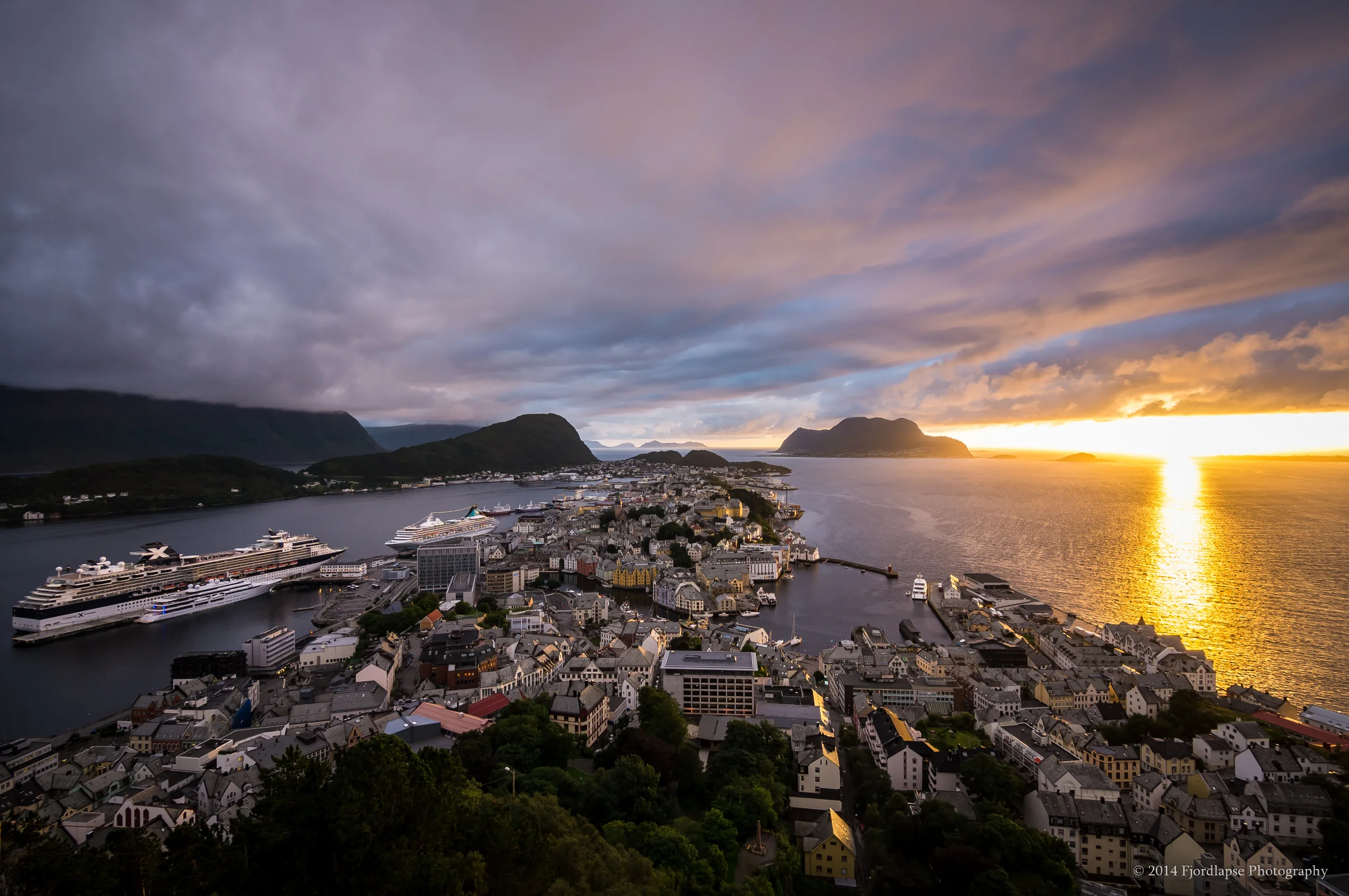 Sunset Ålesund