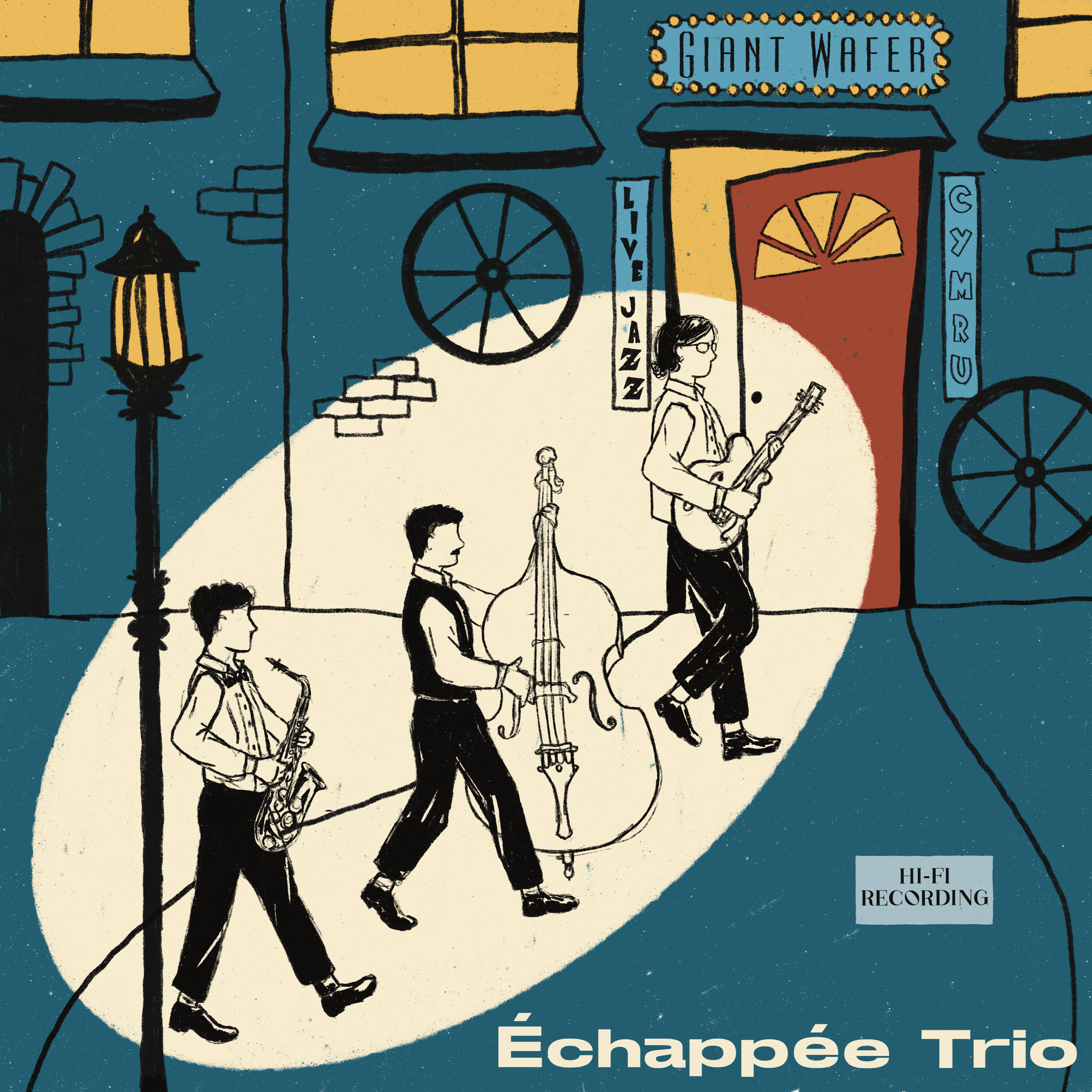 Alto Saxophone - Échappée Trio, Giant Wafer Jam