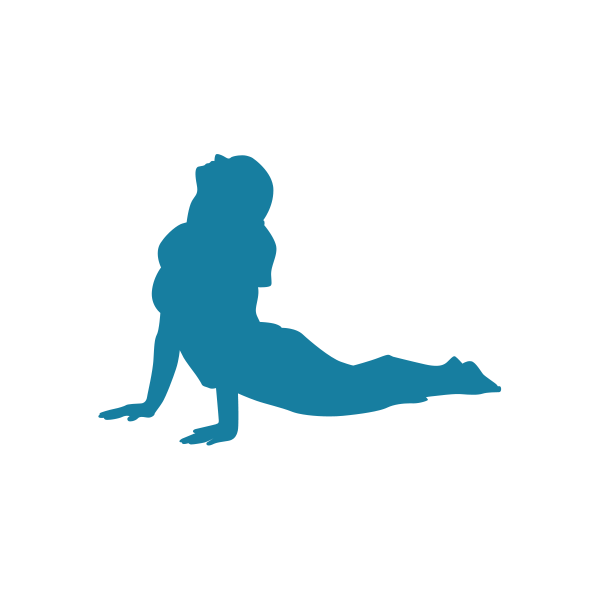 Slow Flow yoga silhouette