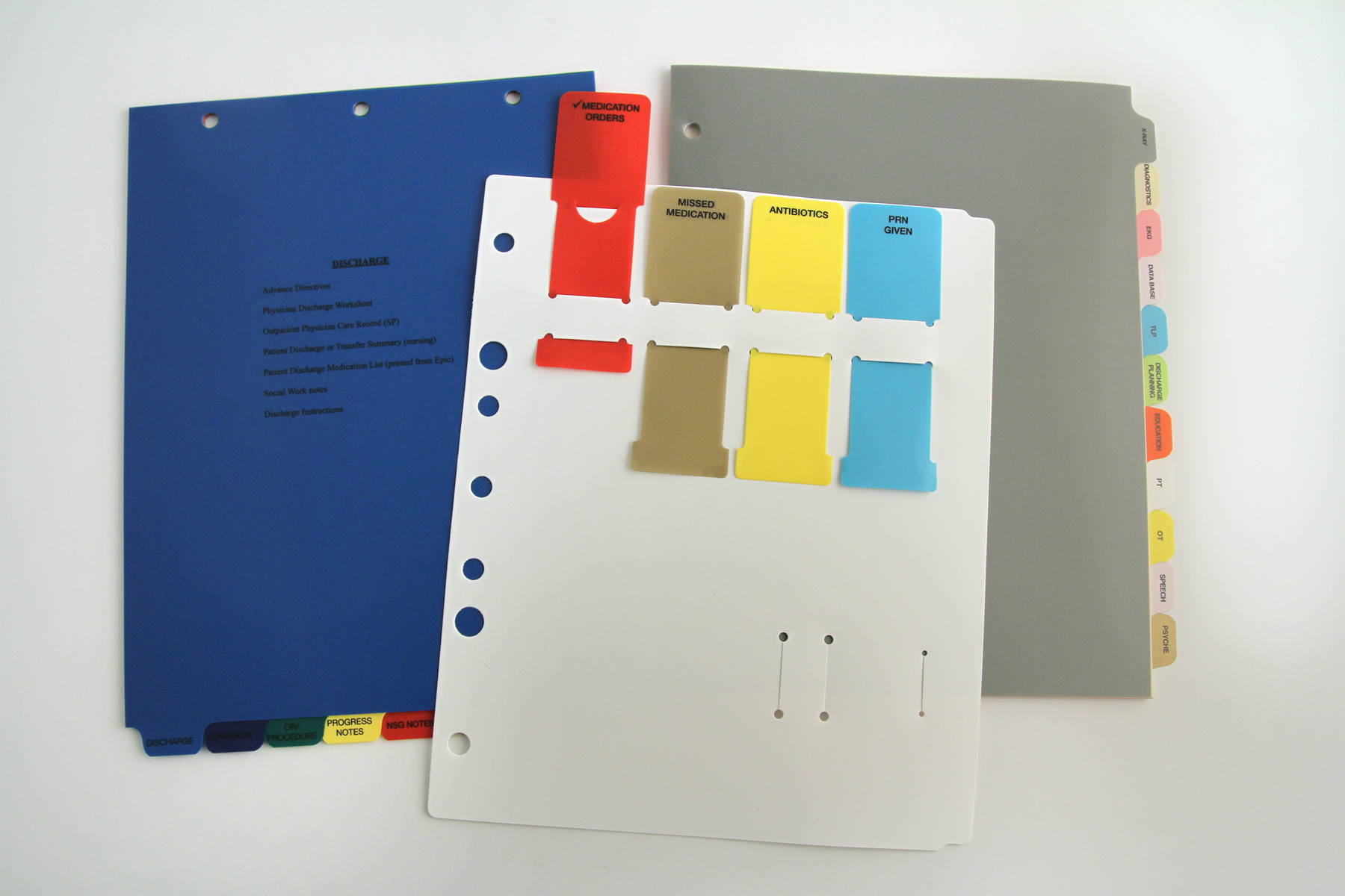 PE Tabs & Flag Pages - Screen Printed