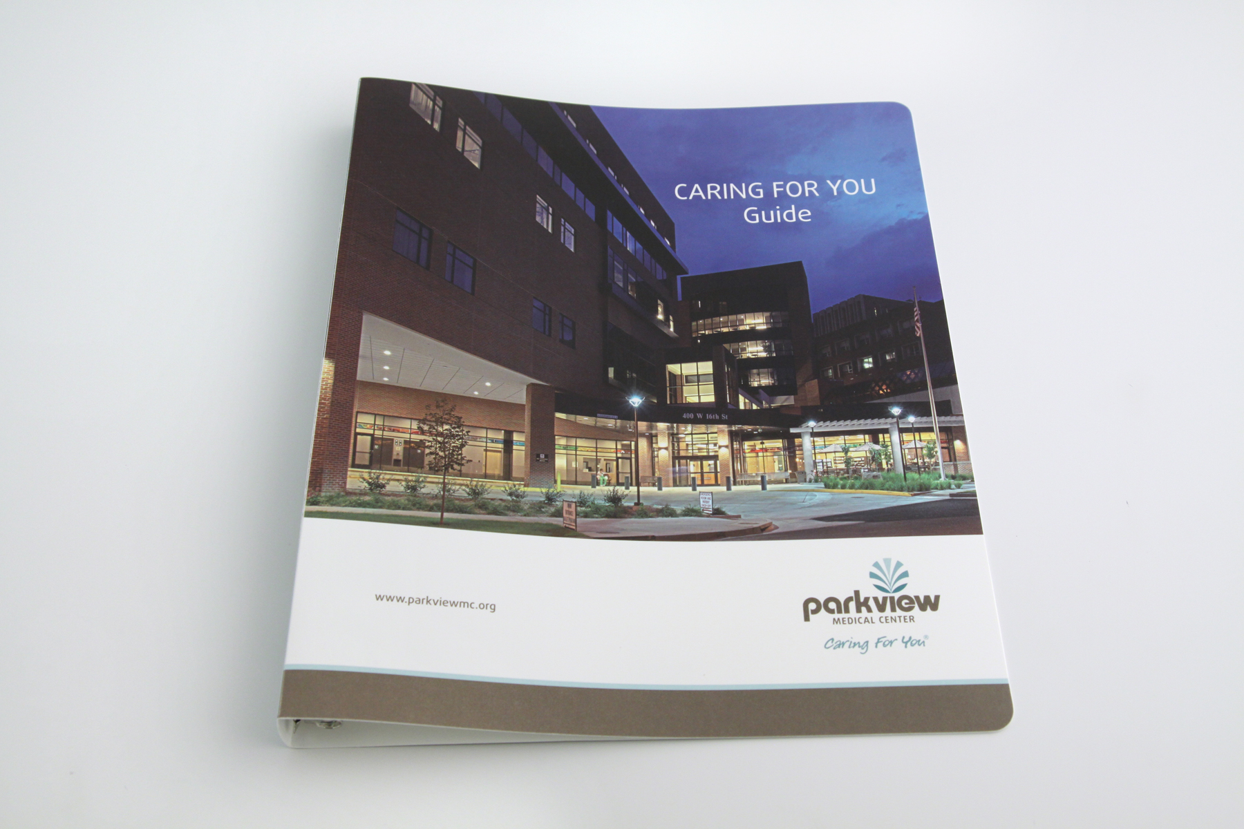 White PE Binder - Offset Printed