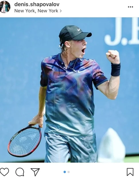 1.) Charging into round two of the qualifications ...good luck at the US Open