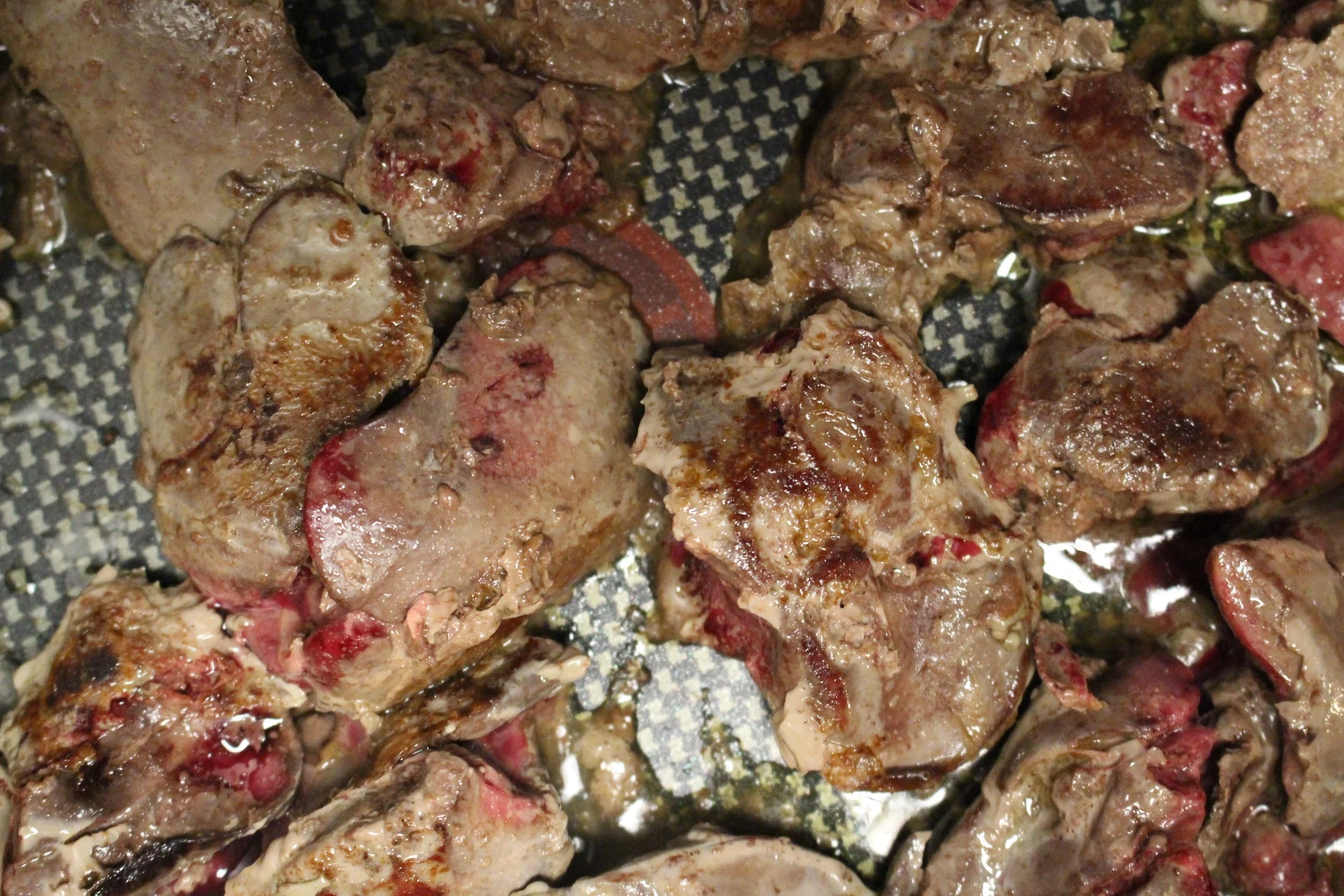 Stage 3! Chicken liver and berry puree | Me & The Moose