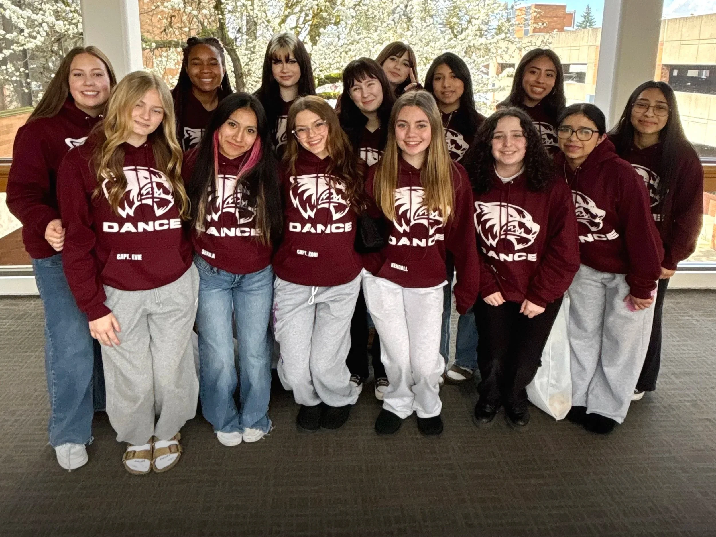 Willamette high School Dance Team Apparel