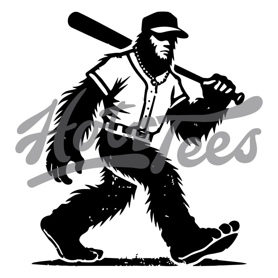 Bigfoot Baseball Badge