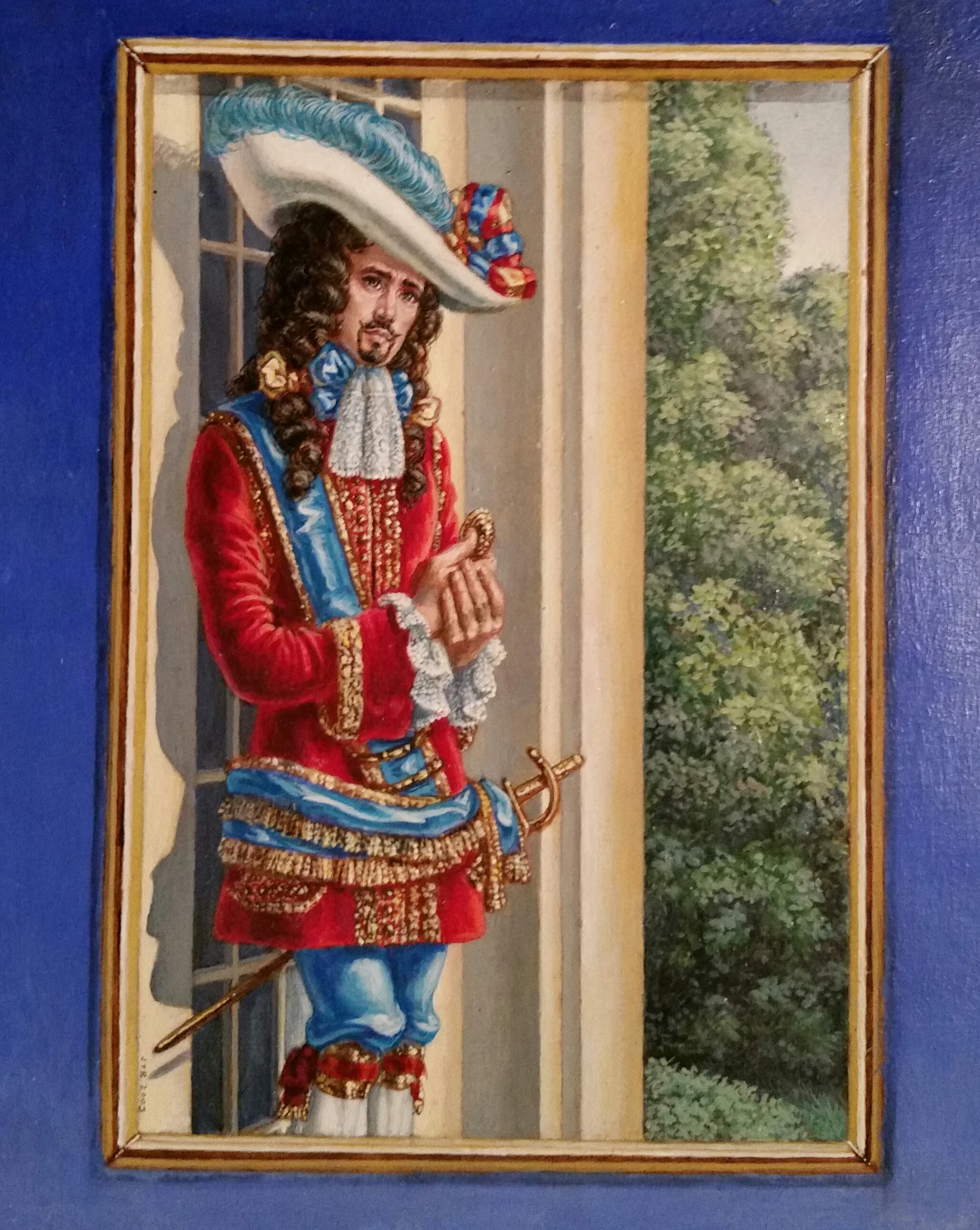 French Military Man Flamboyant