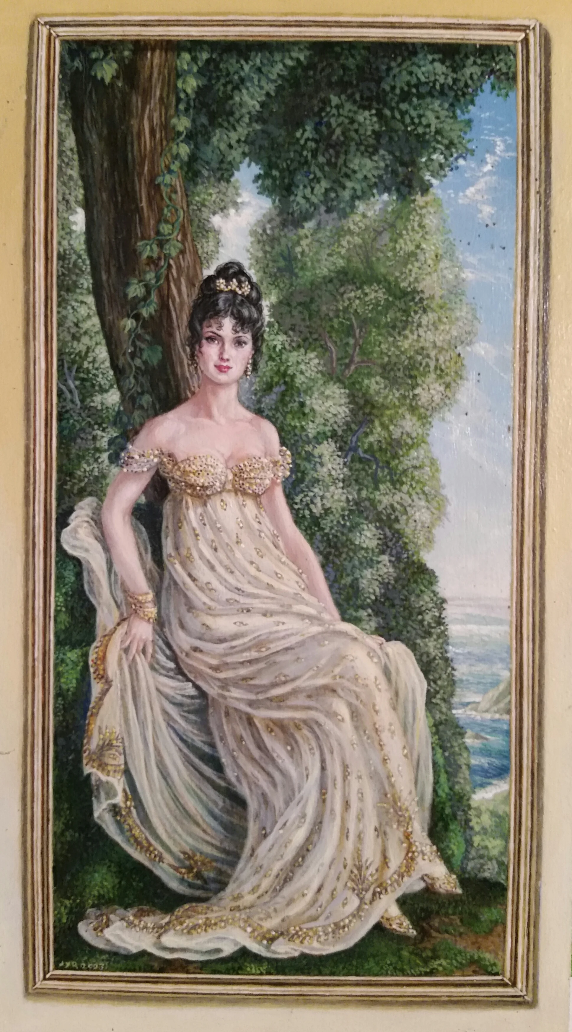 Flowing Dress Lady