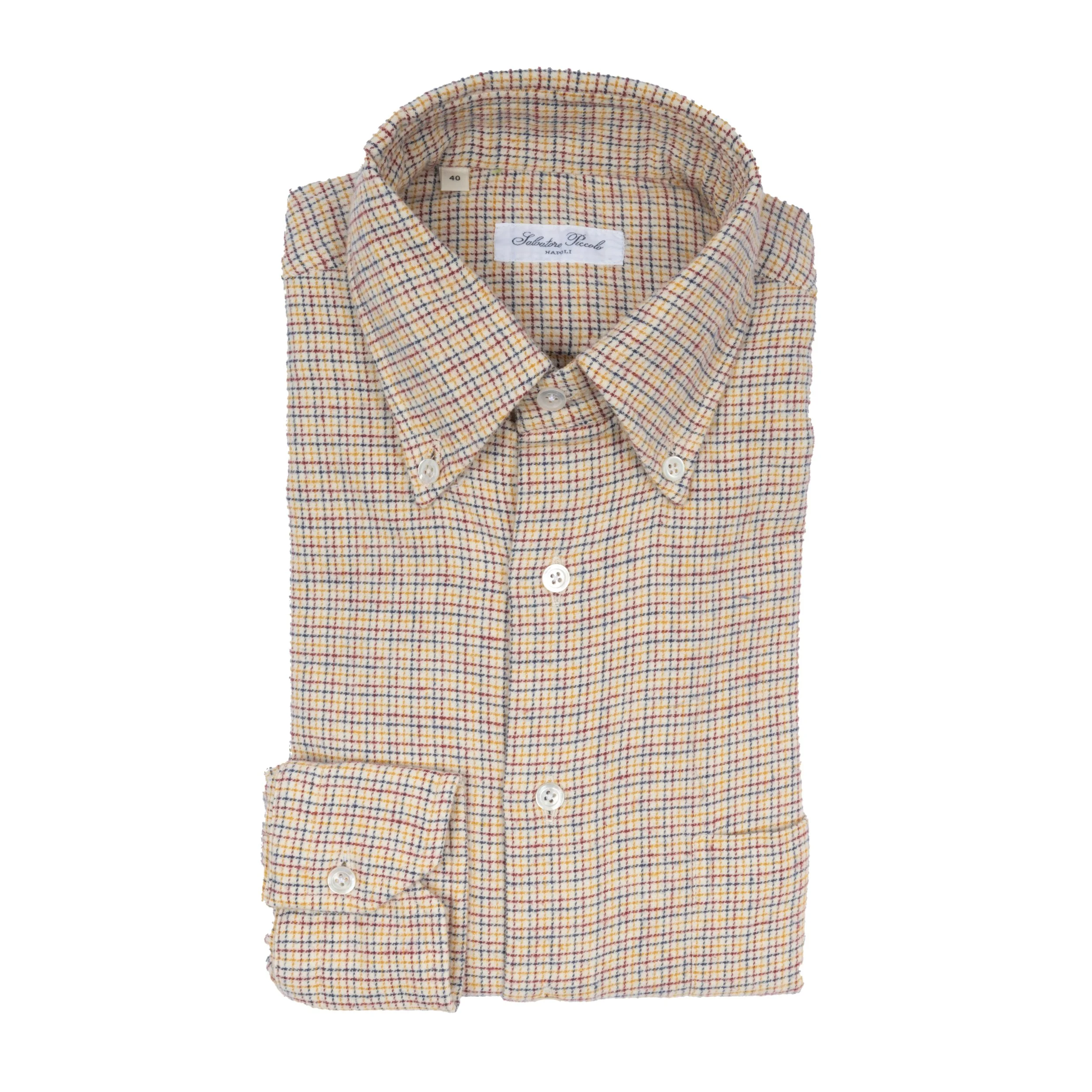 Salvatore Piccolo SBY224 Check Blouse