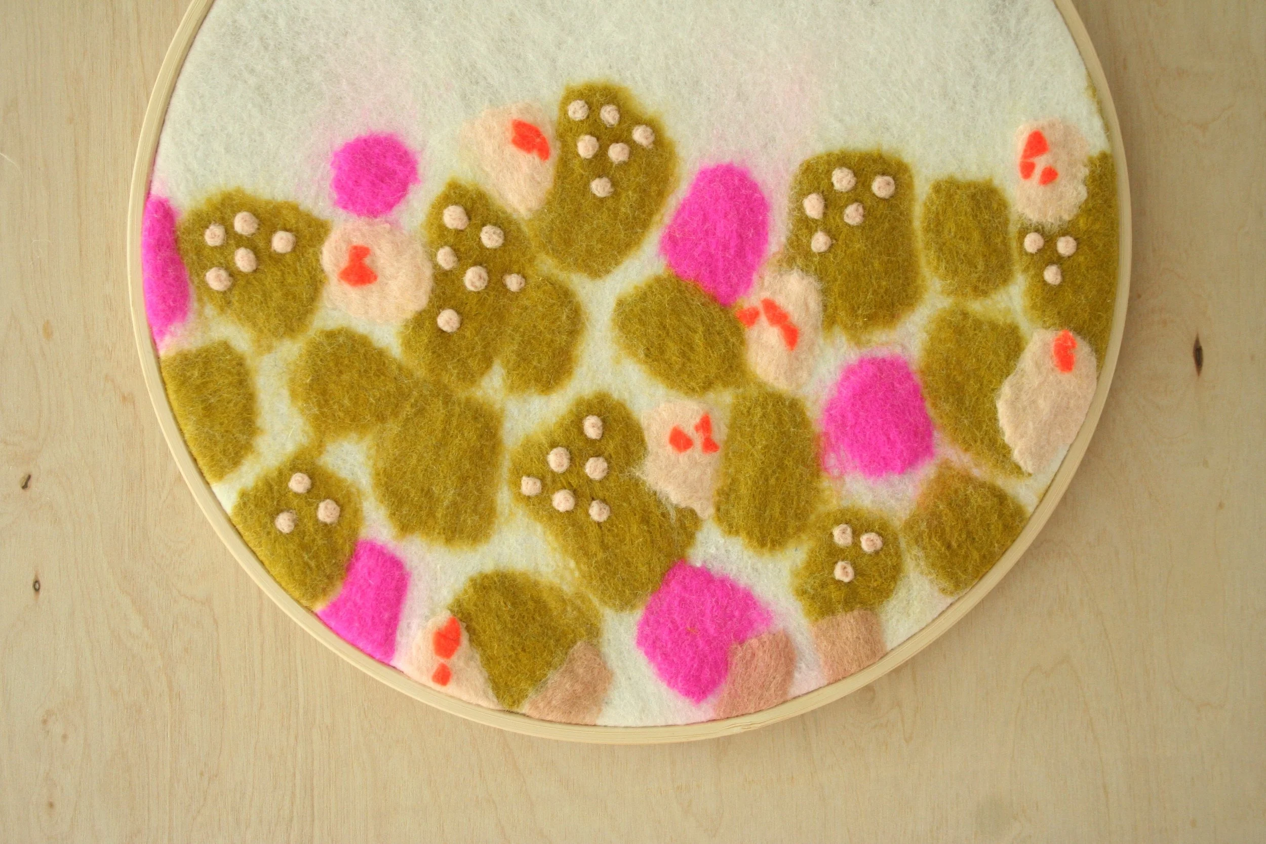 Wool Watercolour : Flora