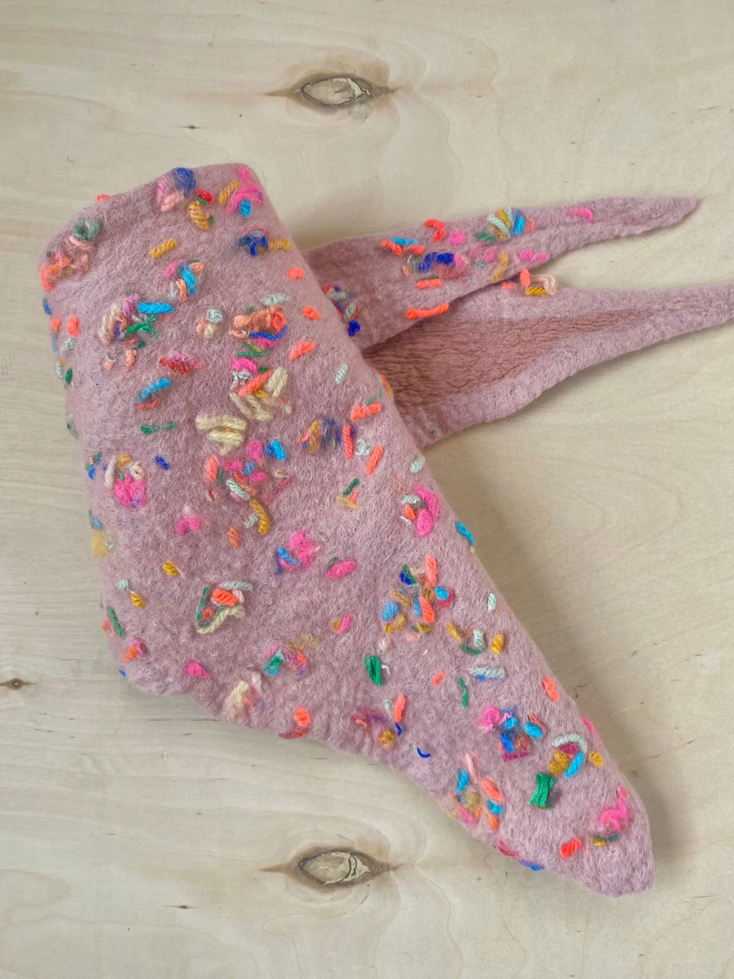 yarn scrap kerchief : in shell : ready-to-ship
