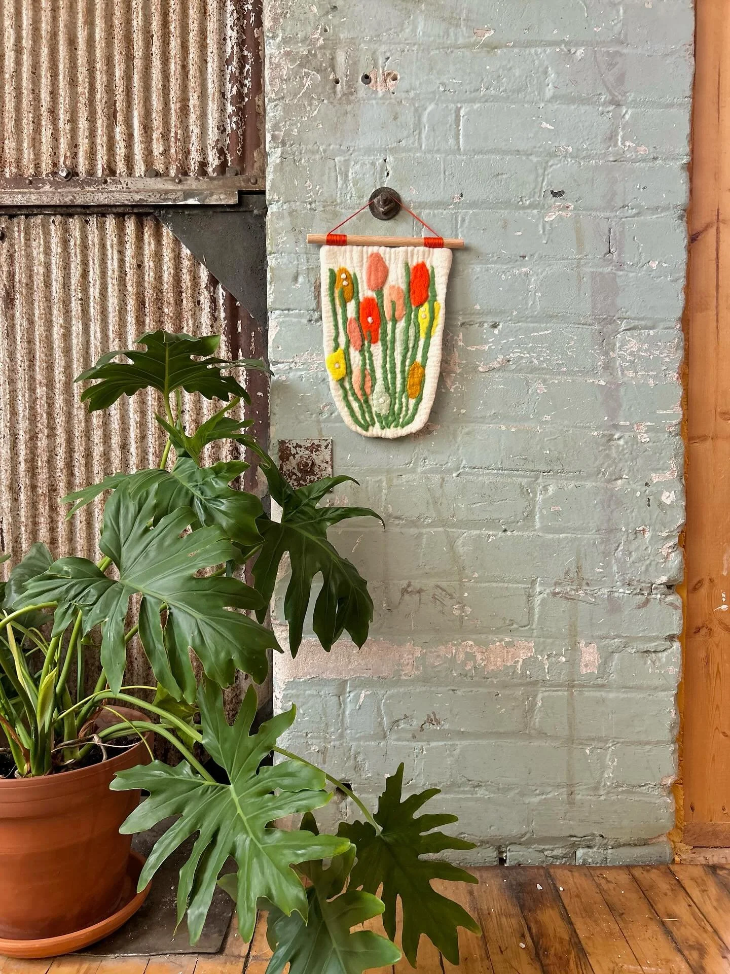 I have a new batch of Wildflower wall hangings ready to go up tomorrow morn. I’ll post here once they’re up! 
I love making these wall hangings. They’re like pressed bits of summer for your wall that will keep you company all winte