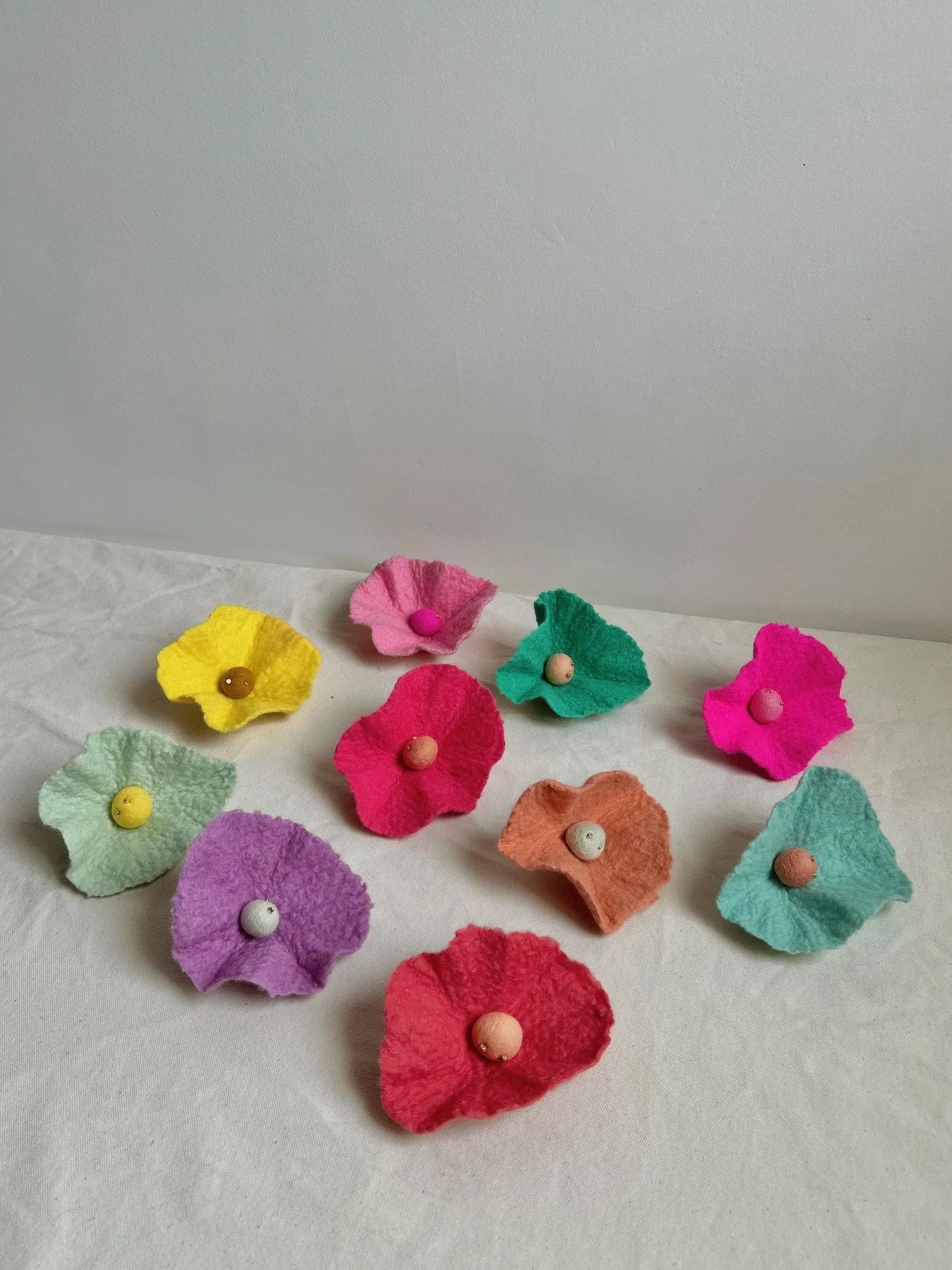 Fleur Pins in Multiple Colourways