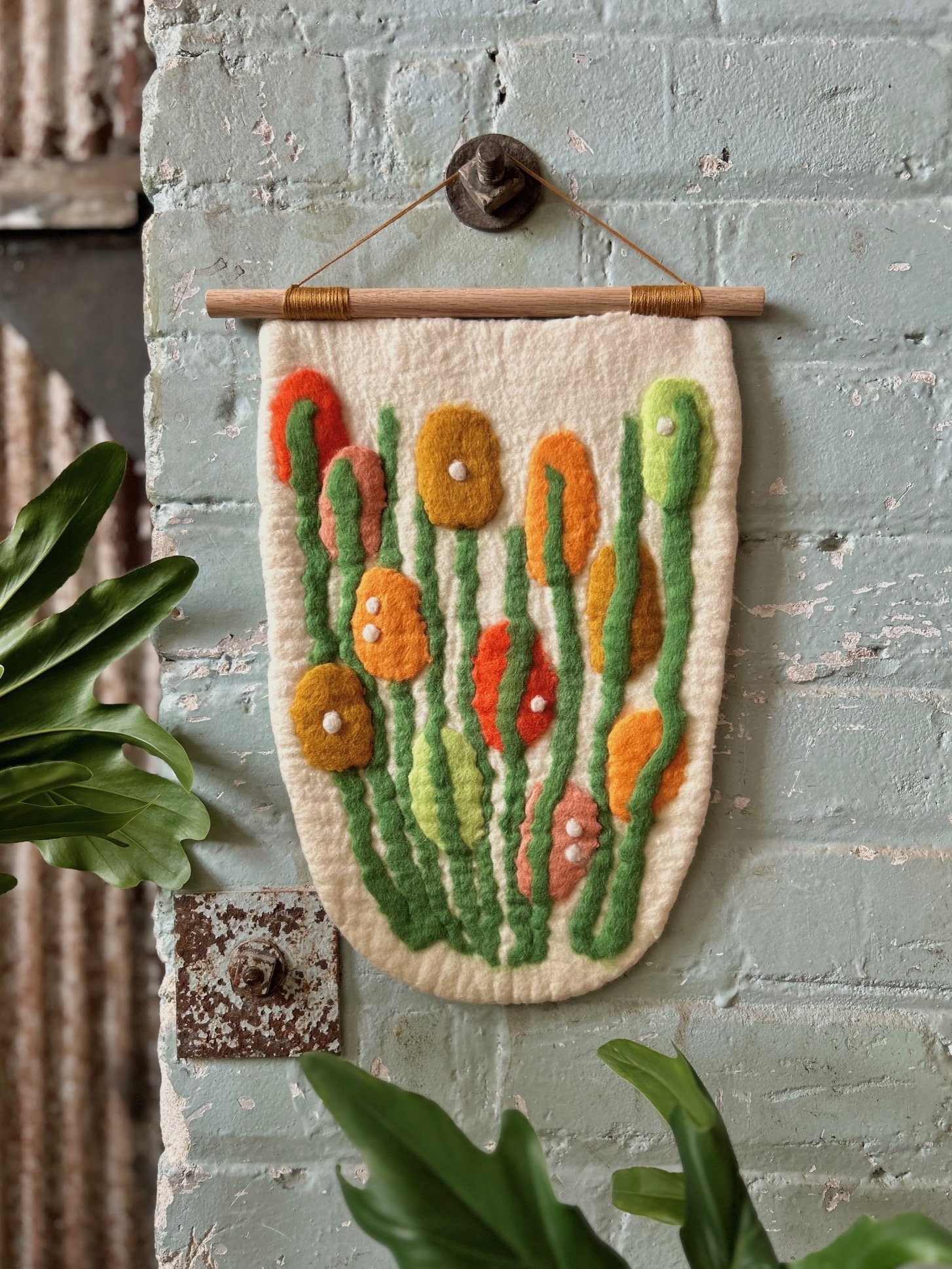 Wildflower Wall Hanging XIII