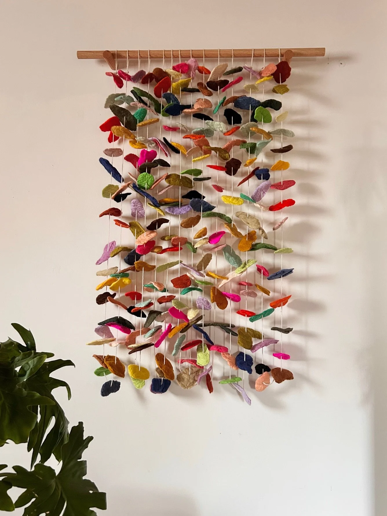 Wool Chip Wall Hanging : large : ready-to-ship