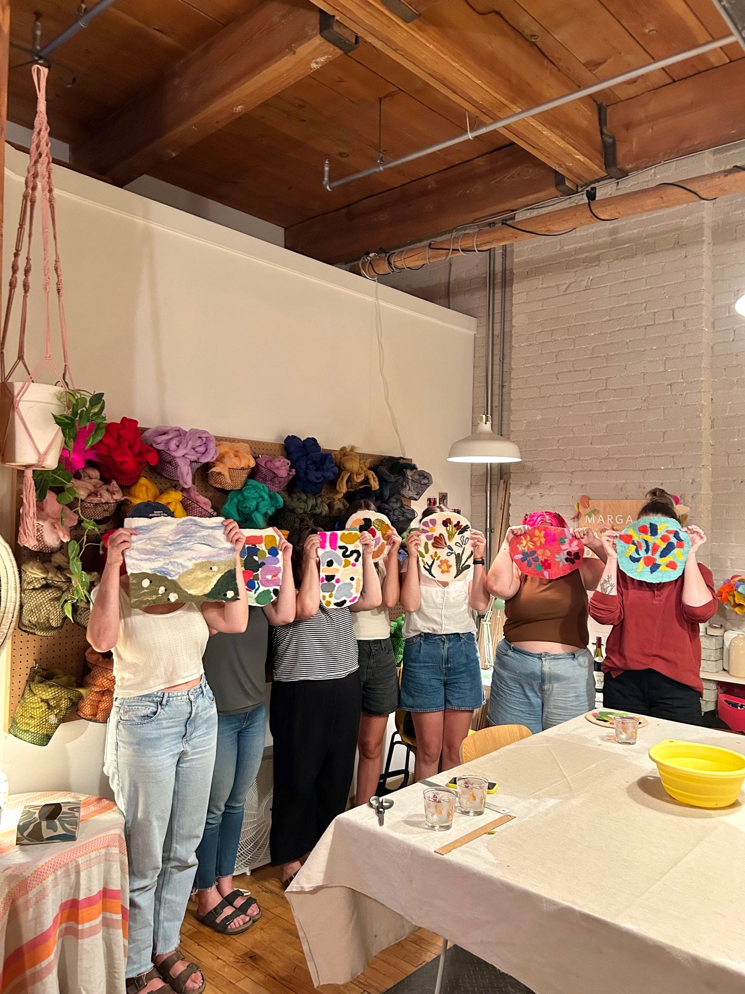 Wall Hanging Workshop : Sunday, March 22nd 1-4pm : 618 Arlington