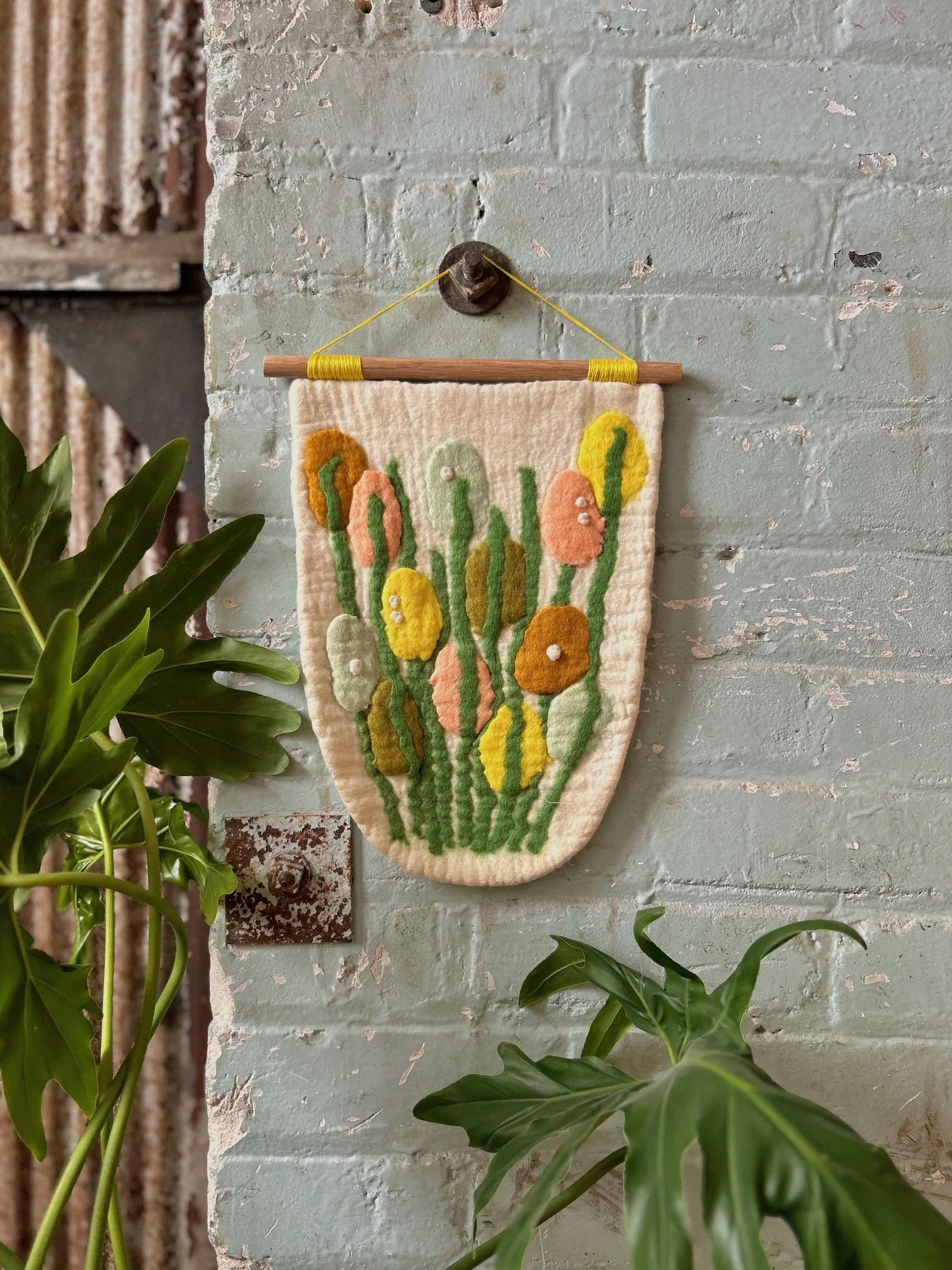 Wildflower Wall Hanging XVIII