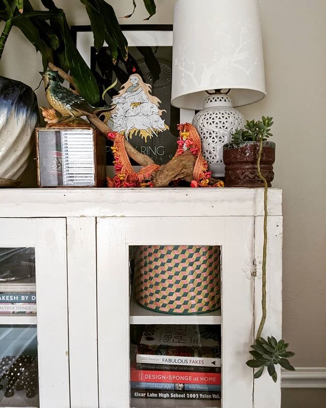 Love my new plant babe 😍 🌿 I'm running out of room for plants, I need a solarium! Wouldn't that be a dream?!
.
.
.
#plantlady #dallasstylist #bohodecor #jungalowstyle #eclecticdecor #vintagestyle #fleamarketstyle #propstylist #thehousethatgigsbuilt