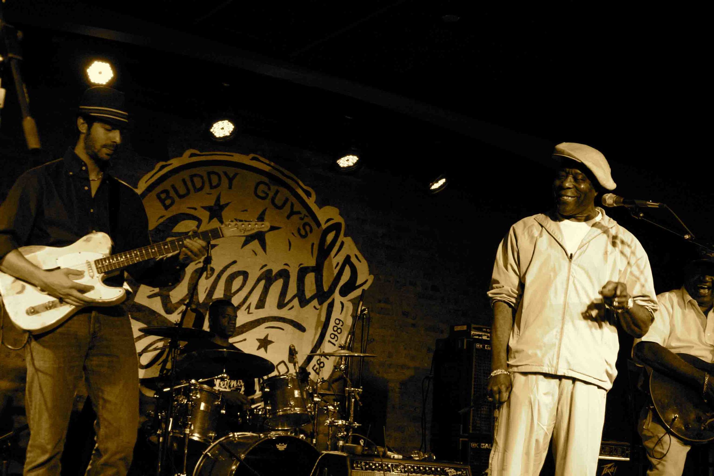 with Buddy Guy, Chicago IL 2010