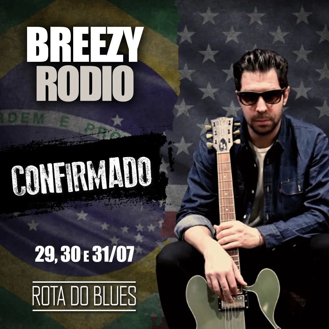 Friend: &quot;what are you doing over the weekend?&quot;
Breezy: &quot;I am just going to Rio de Janeiro, Brazil to play at the Araruama Jazz Festival, nothing special&quot;

After 2 years I finally fly back to beautiful Brazil! Super excited to perf