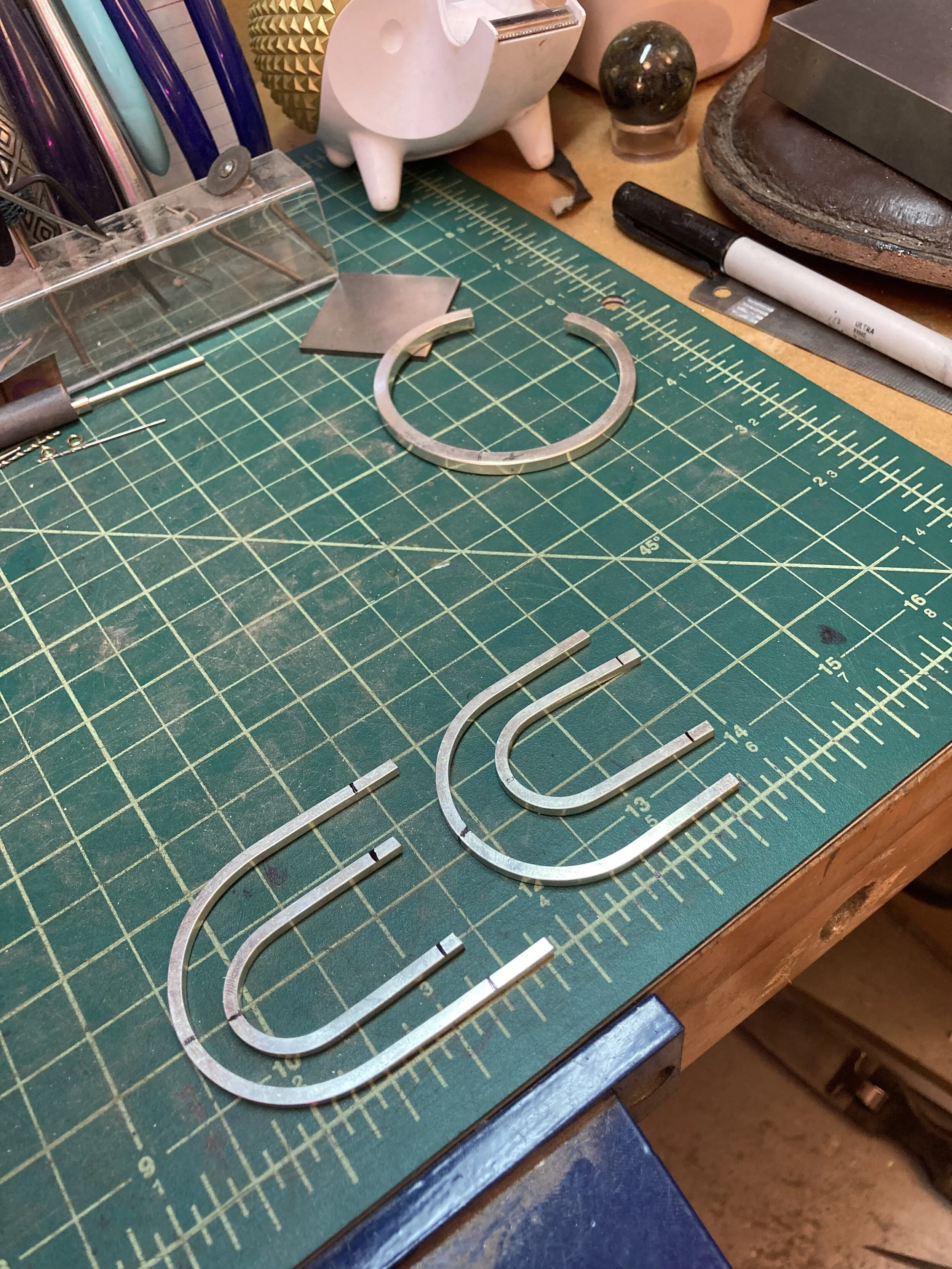 Double U Necklace Production Shot.JPG