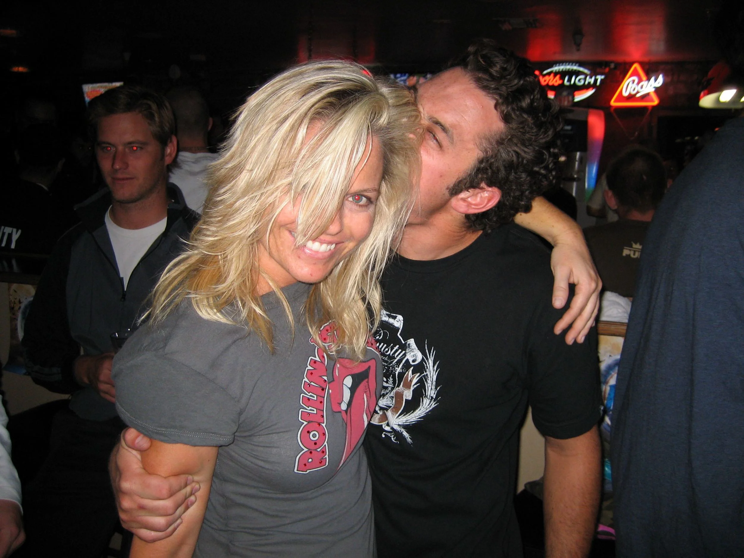 Pretty typical of me during that time period. Ironically, I was thin here, but desperately unhappy. 