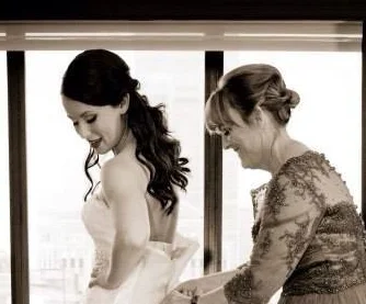 Wedding hair and makeup for brides and bridal party on location in Los Angeles and beyond.