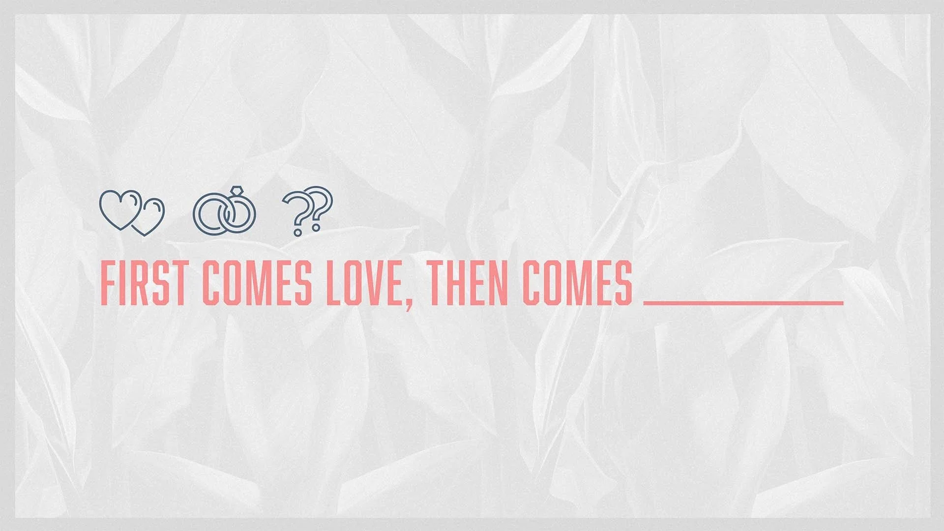 The Marriage  Covenant