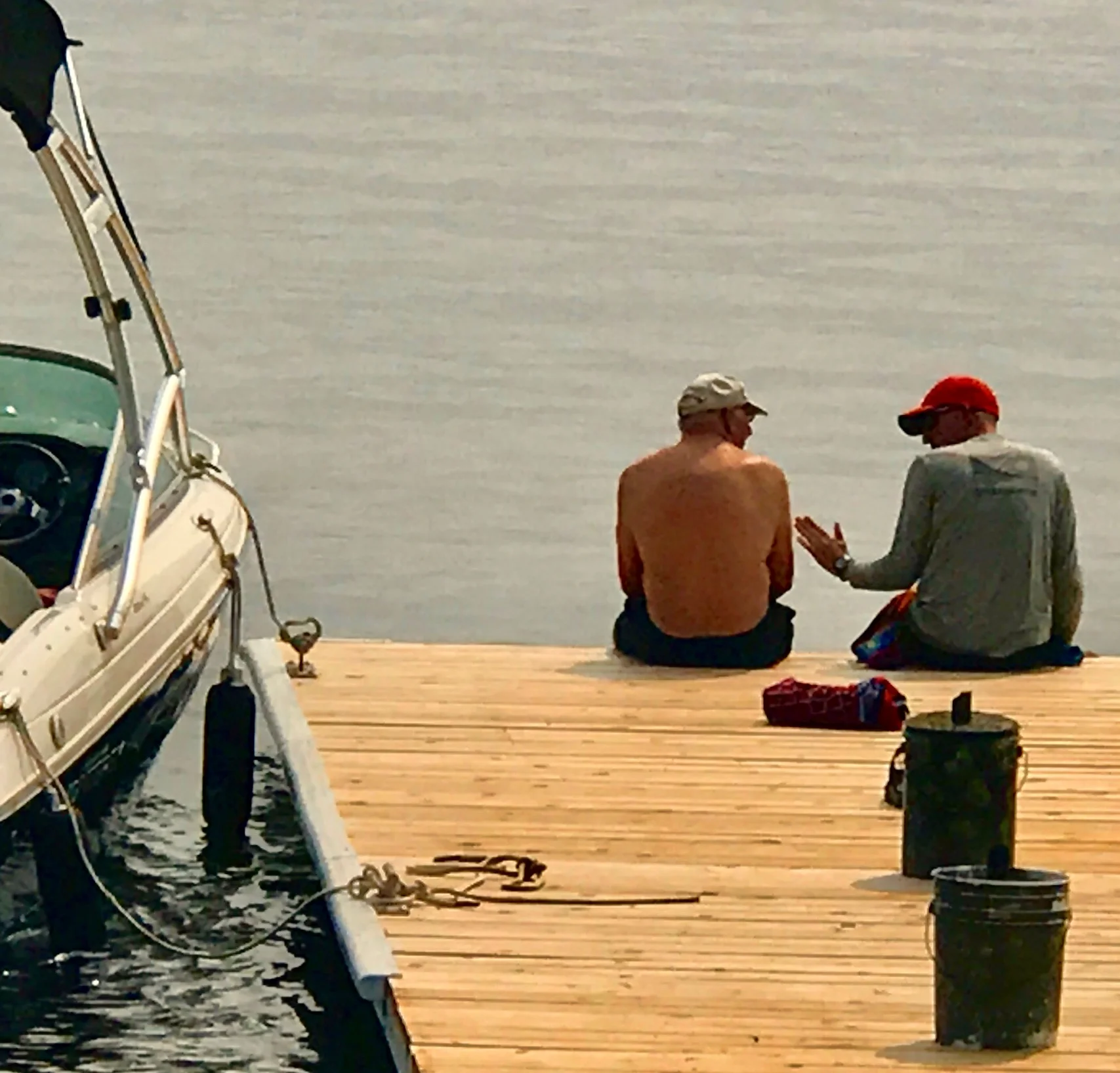  Sitting on the dock of the bay 