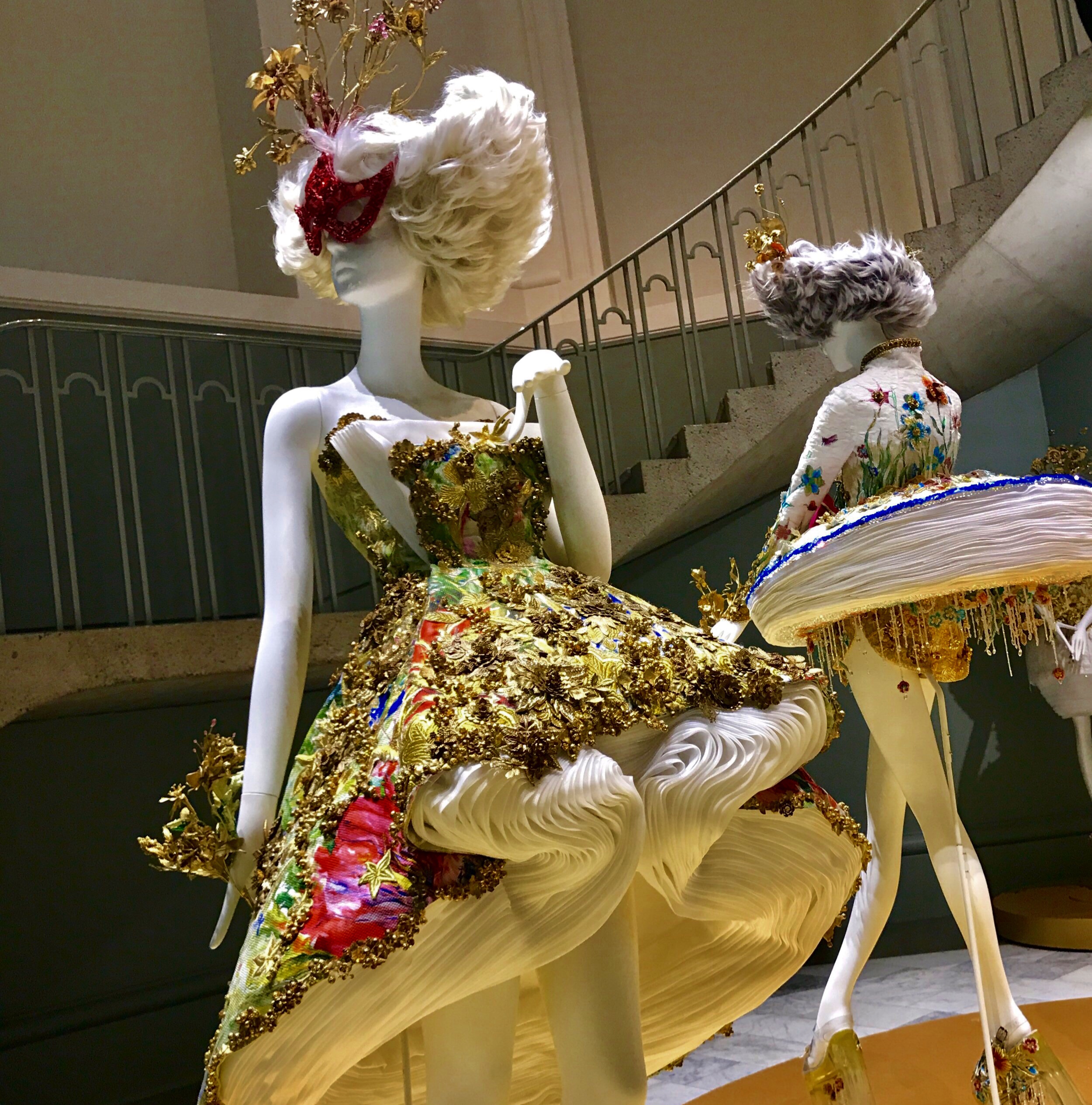  Guo Pei beyond couture VAG or dancing at the Louvre reception #Guo Pei #Louvre #Vancouver Art Gallery 