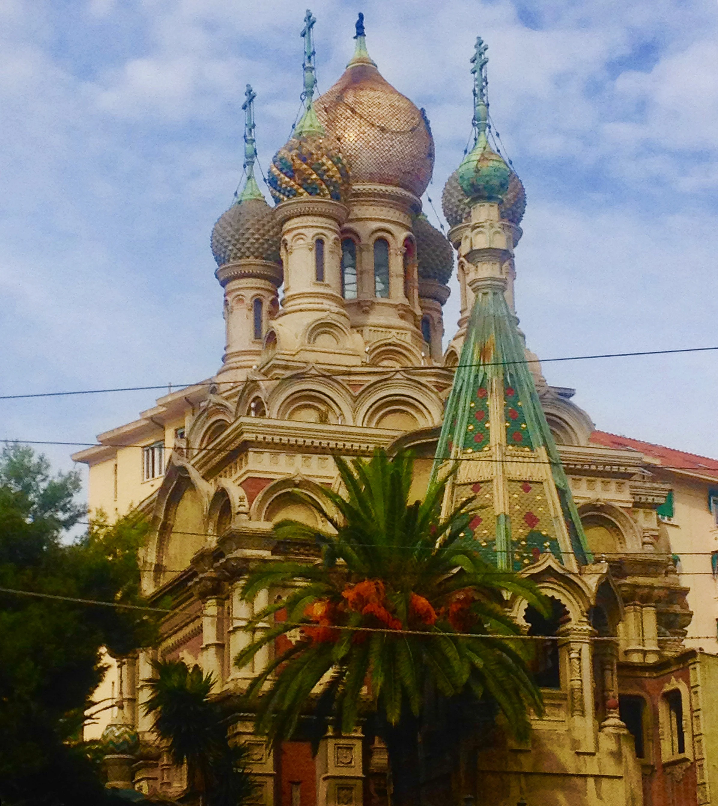  Russian Orthodox Church San Basilio, San Remo Italy  