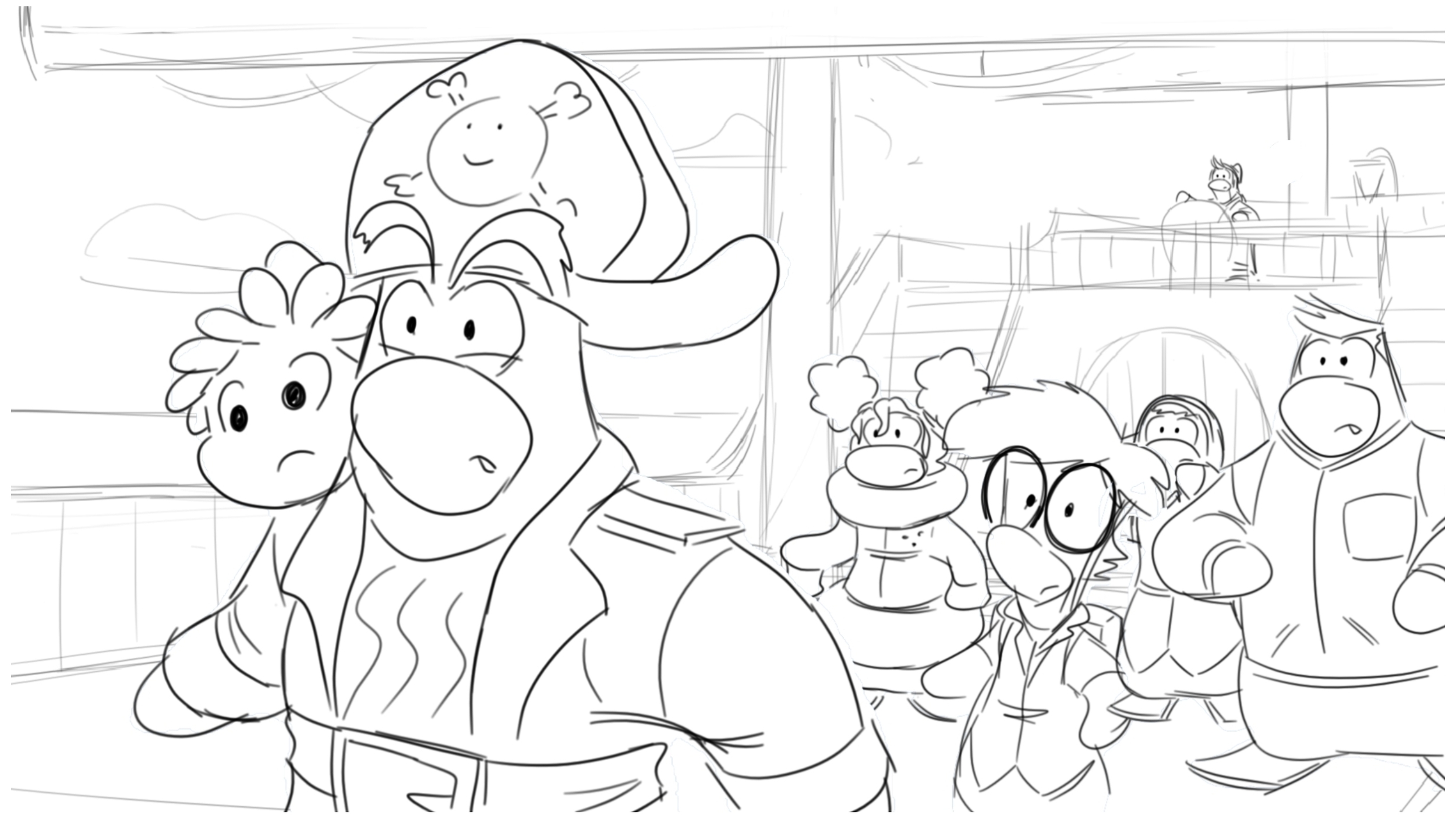 'Club Penguin' - Disney TV Special - 2014 - Lead Storyboard Artist