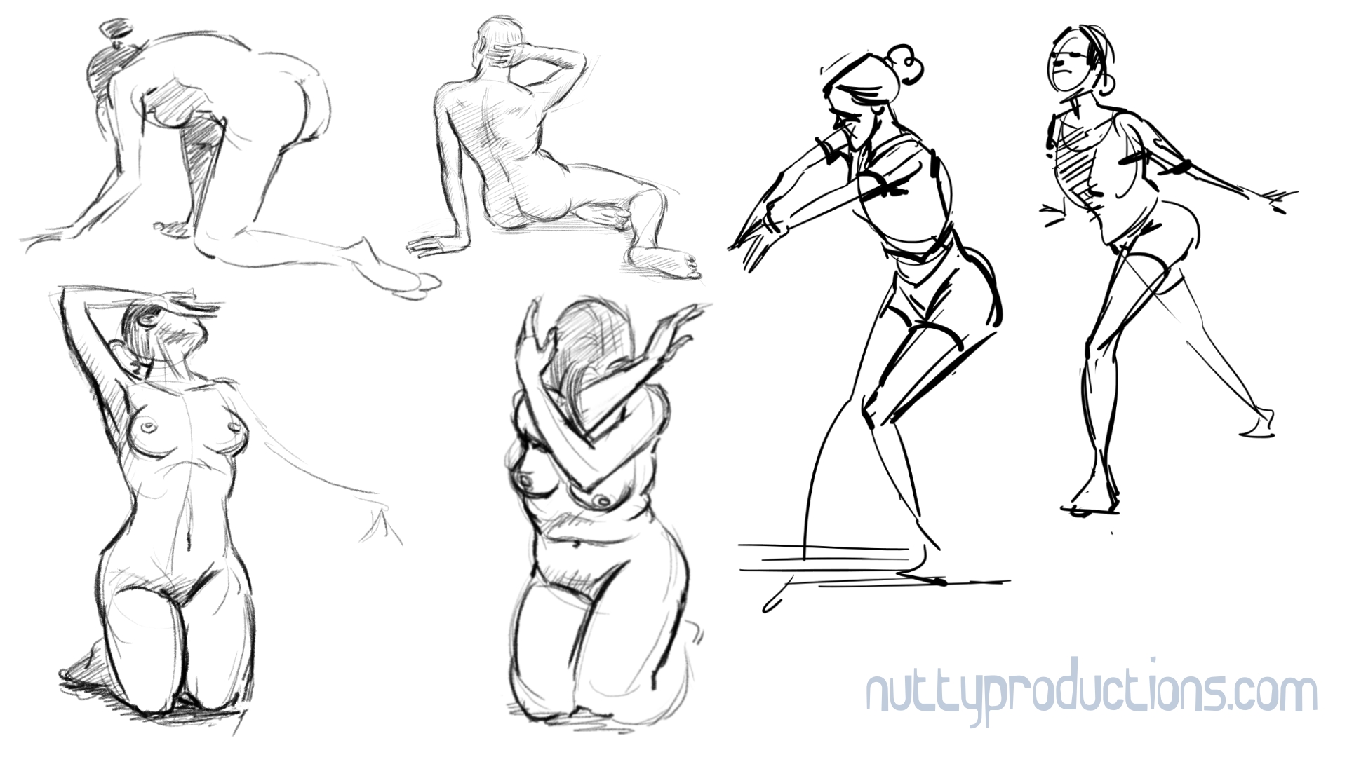 Lifedrawing - 30 sec to 5 min