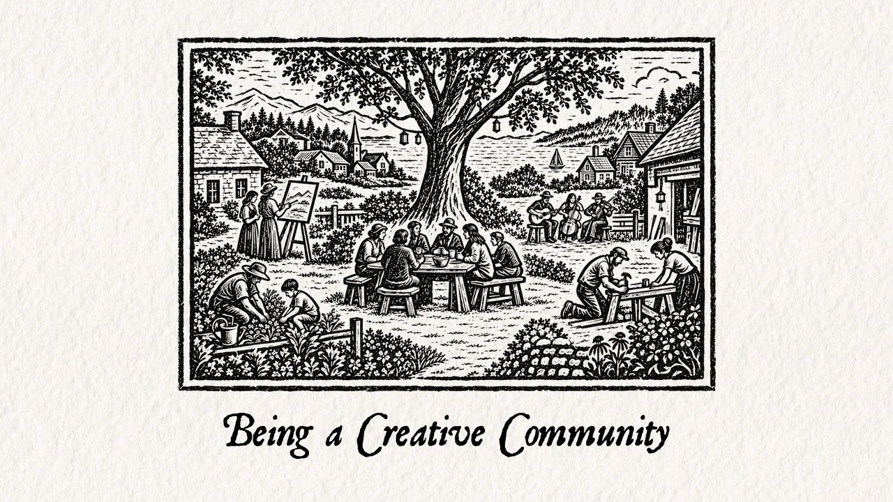 Being a Creative Community // Exodus 35:30–36:7 &amp; Ephesians 2:10, 19–22