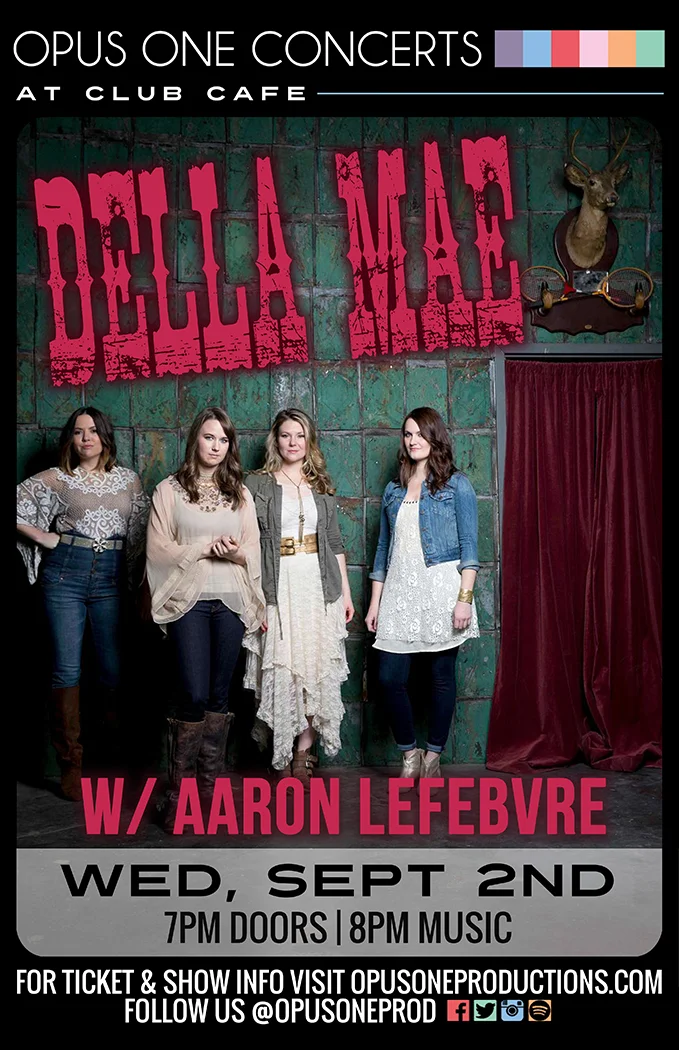 Della Mae @ Club Cafe w/ Aaron Lefebvre