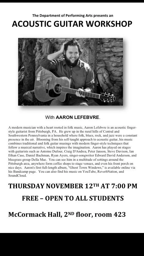 UMass Boston Masterclass - "The Art of Not Knowing"