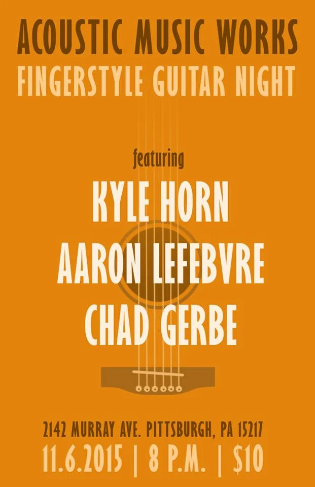 Kyle Horn and Aaron Lefebvre @ Acoustic Music Works
