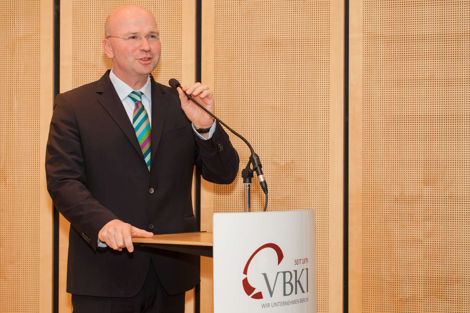 Vortrag des VBKI-Präsidenten Markus Voigt