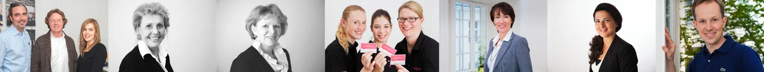 Verschiedene Mitarbeiterfotos