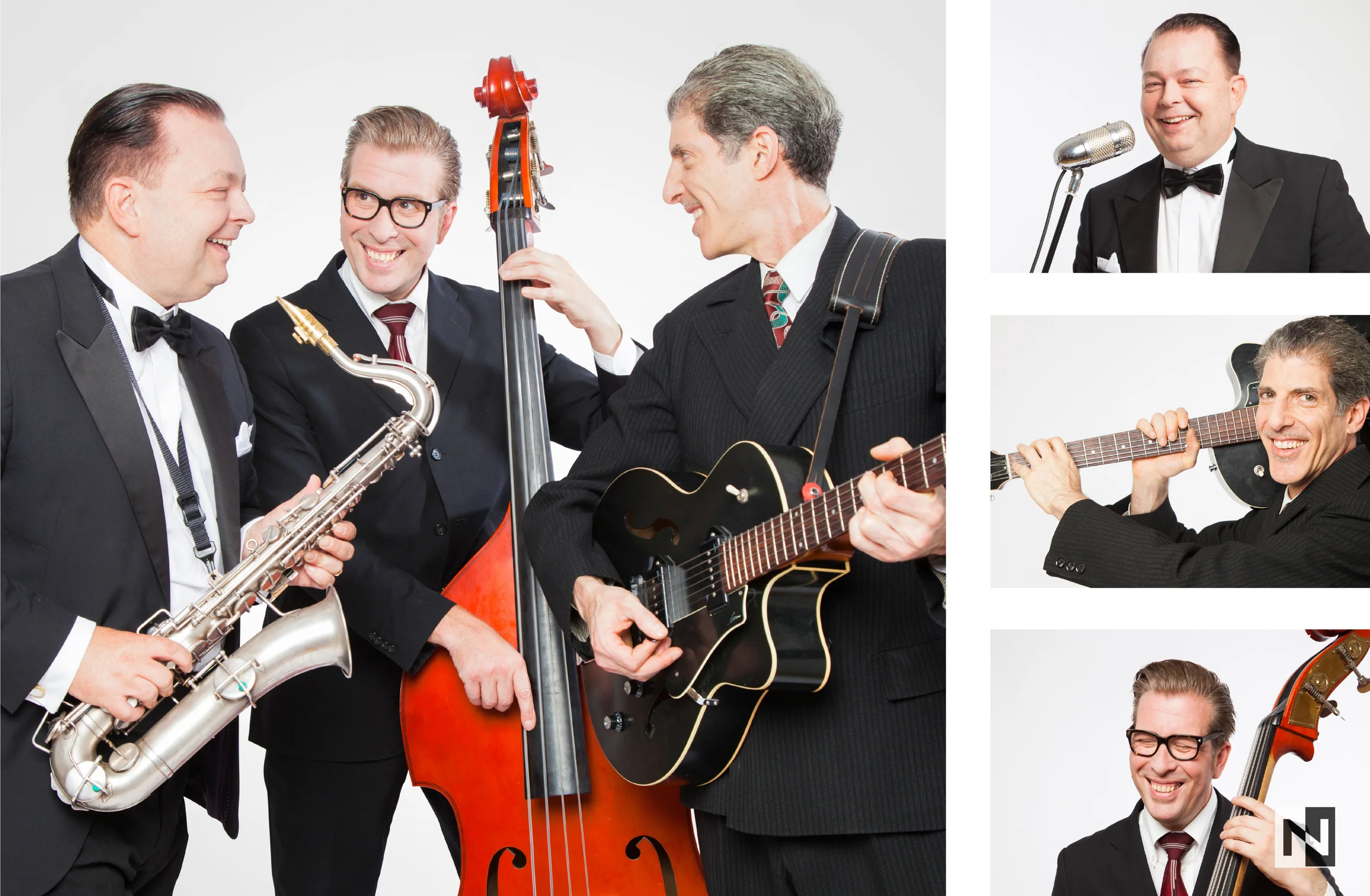 Das lustige Trio der Band Fuchs von Zimmer