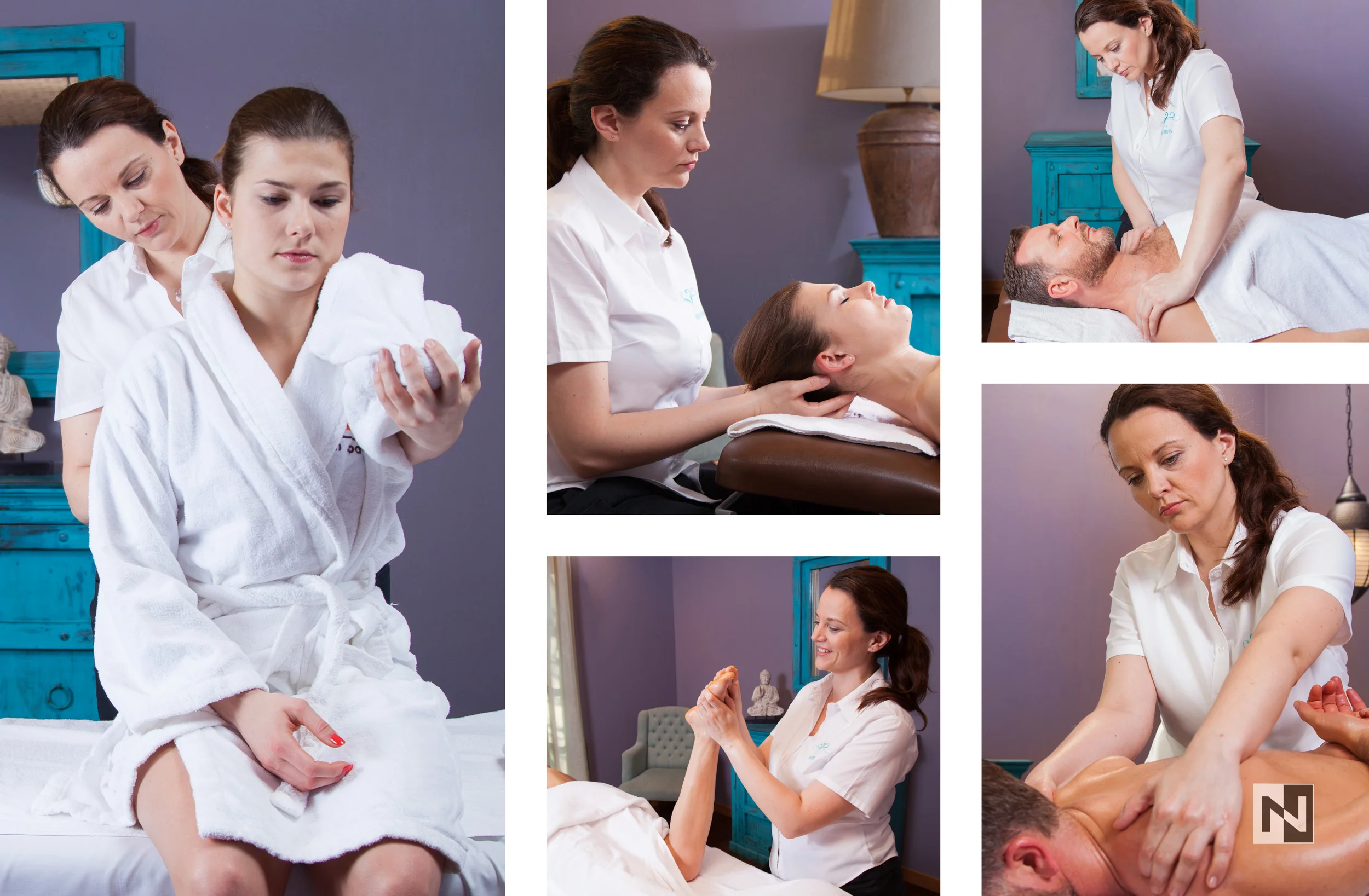Im Massagestudio bei Anja Muhs