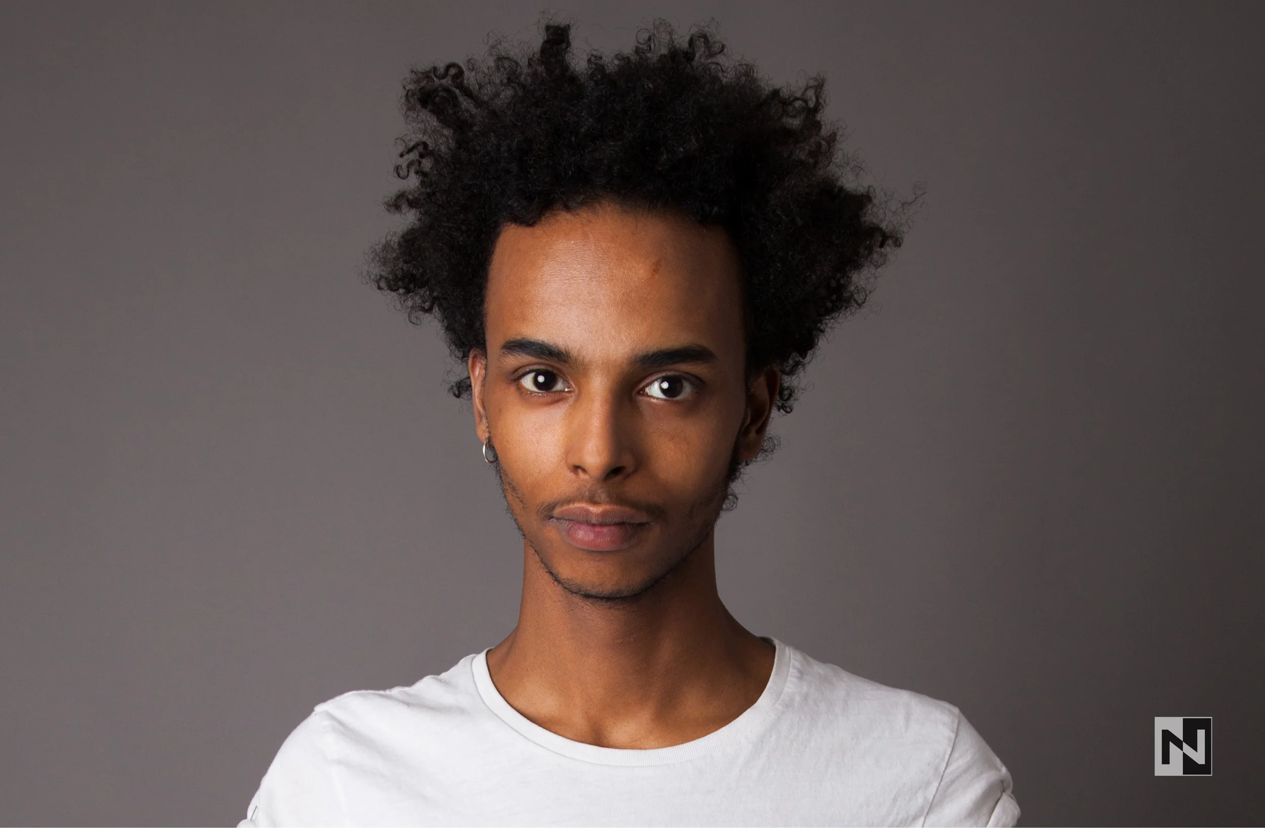 Bewerbungsfoto für eine Modelagentur